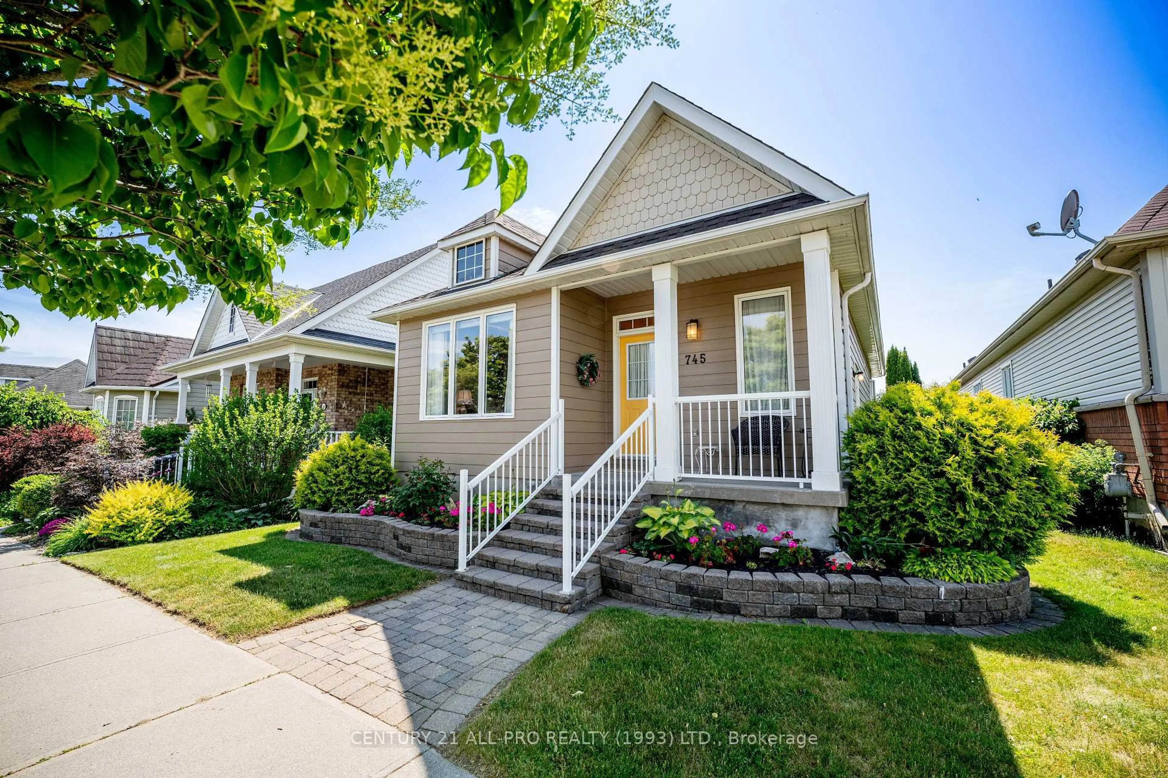 Home with brick exterior material, street for 745 Prince Of Wales Dr, Cobourg Ontario K9A 5X9