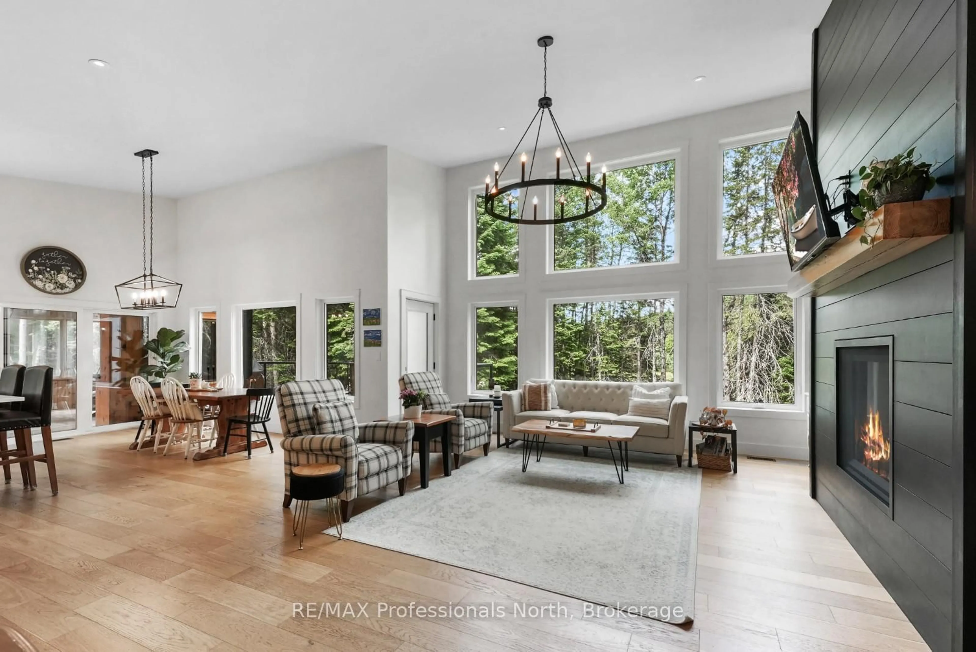 Living room with furniture, unknown for 1086 Stothart Creek Rd, Dysart et al Ontario K0M 1S0