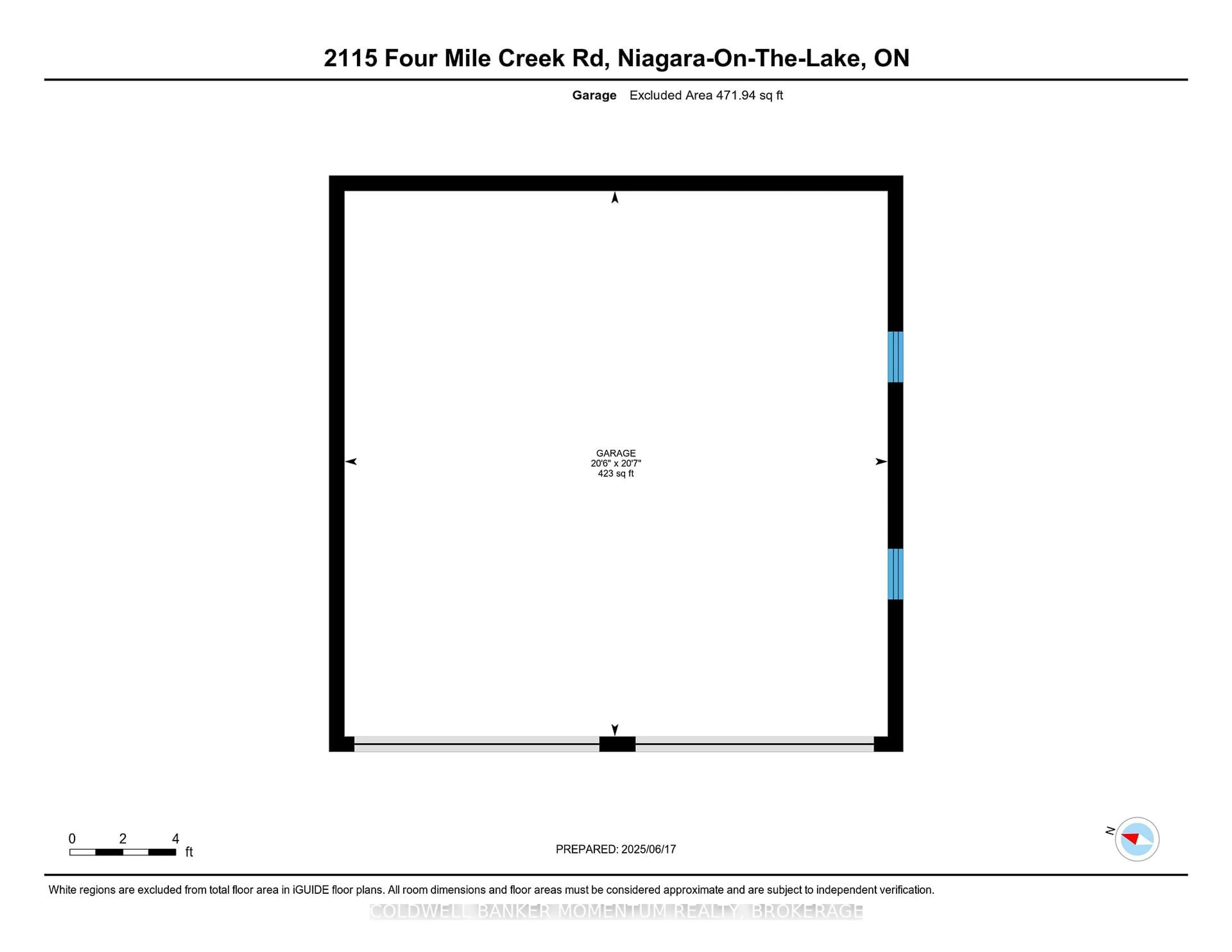 Storage room or clothes room or walk-in closet for 2115 Creek Rd, Niagara-on-the-Lake Ontario L0S 1J0