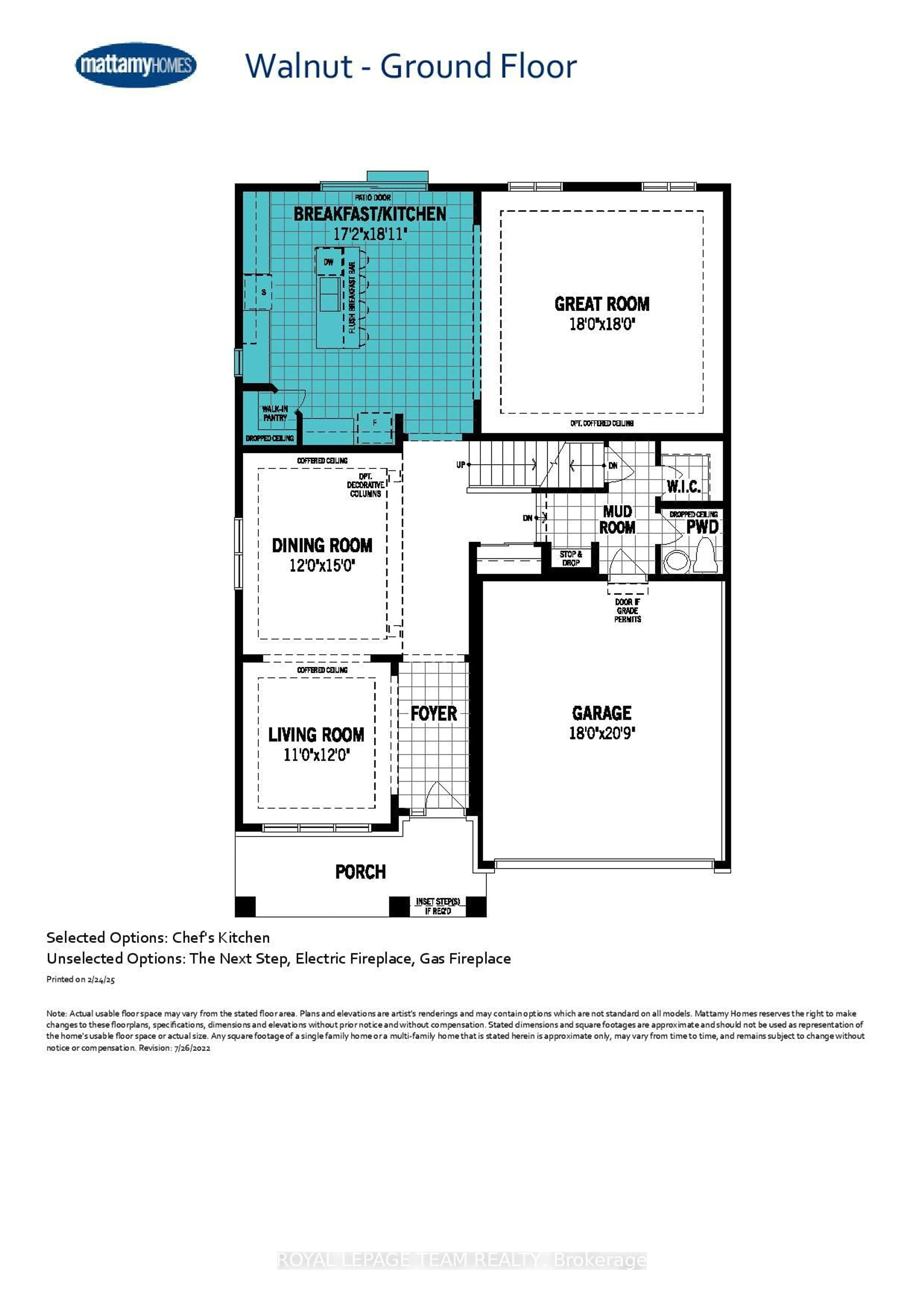 Floor plan for 6339 Ottawa St, Richmond Ontario K0A 2Z0