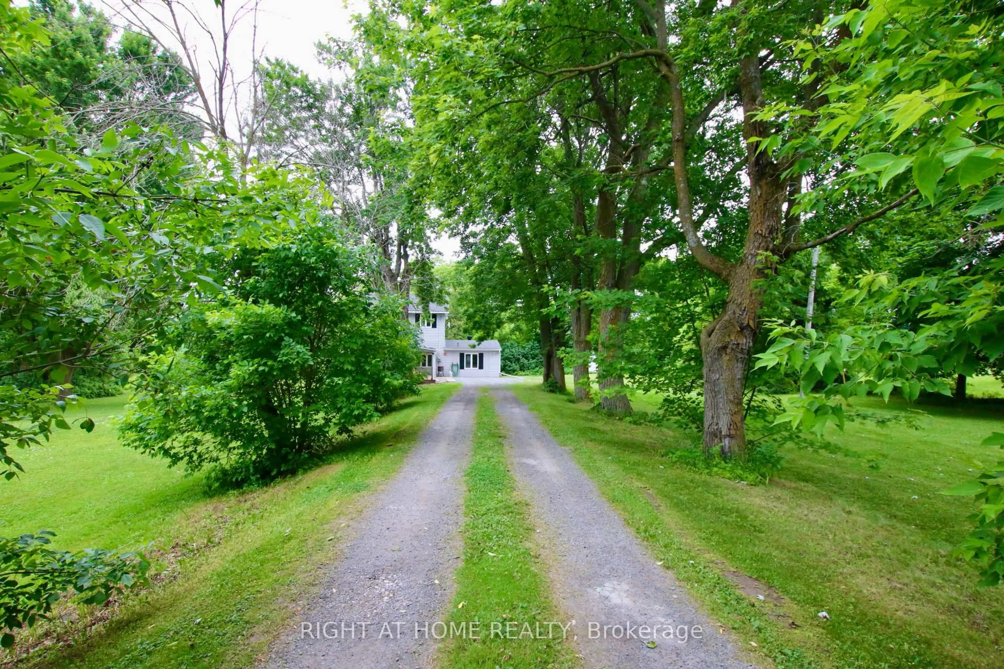 A pic from outside/outdoor area/front of a property/back of a property/a pic from drone, street for 13928 Connaught Rd, North Dundas Ontario K0C 1H0