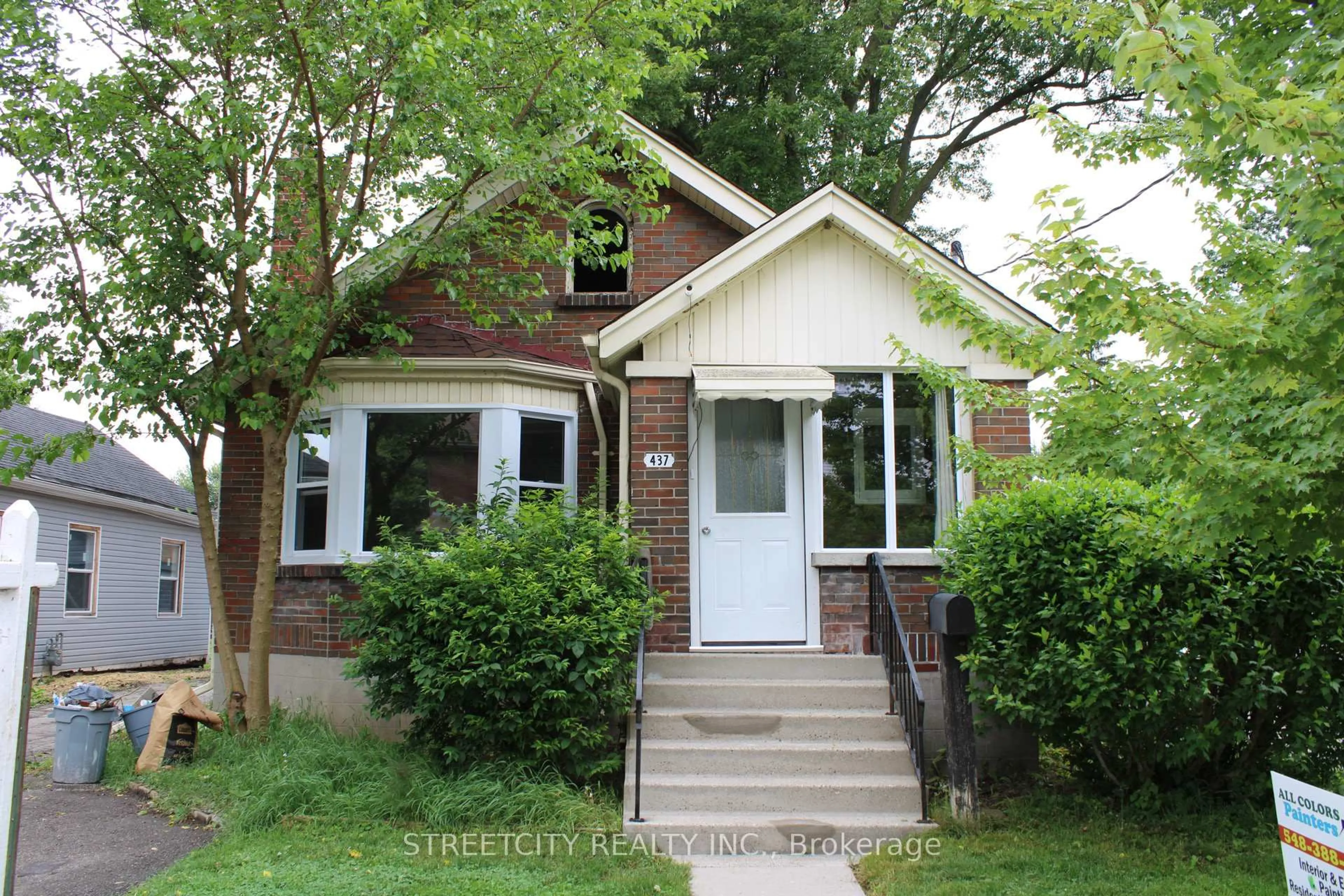 Home with brick exterior material, street for 437 Charlotte St, London East Ontario N5W 4A5