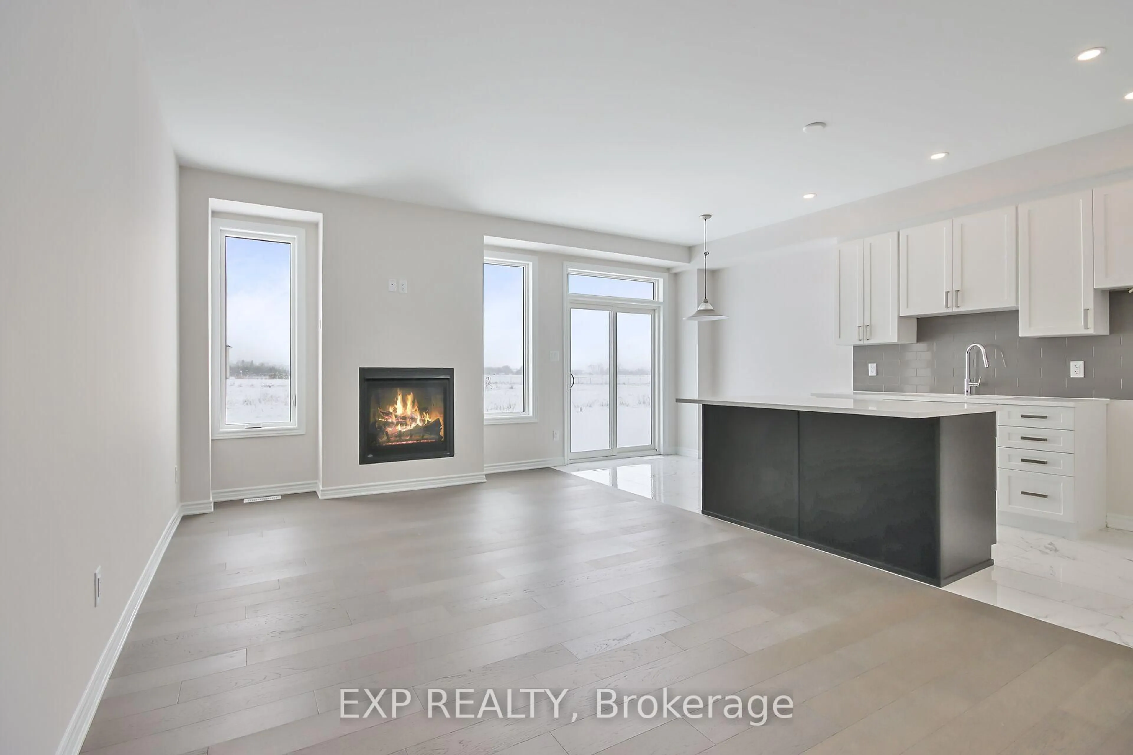 Open concept kitchen, ceramic/tile floor for 1940 HAWKER Private, Carp Ontario K0A 1L0
