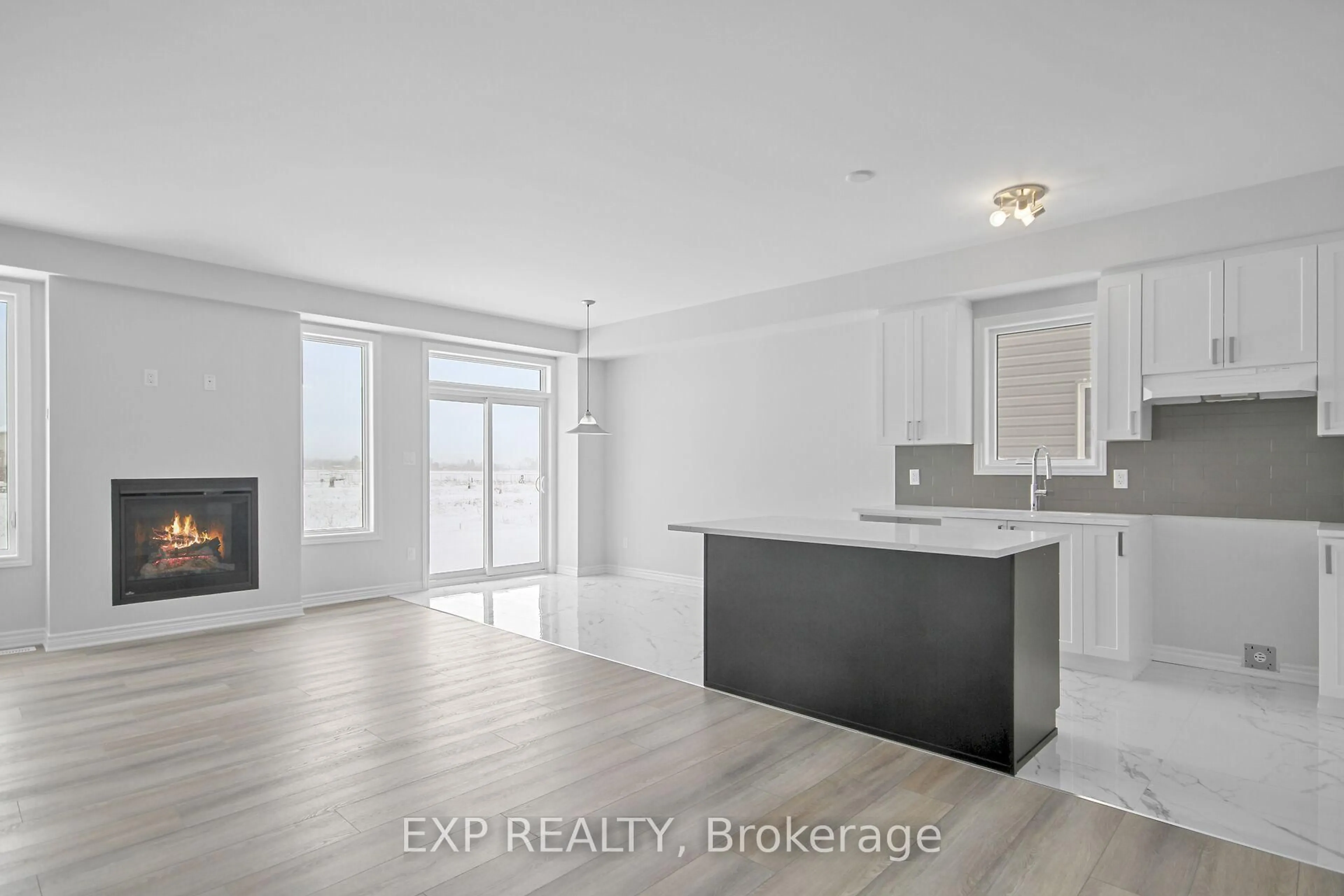 Open concept kitchen, unknown for 1922 HAWKER Private, Carp Ontario K0A 1L0