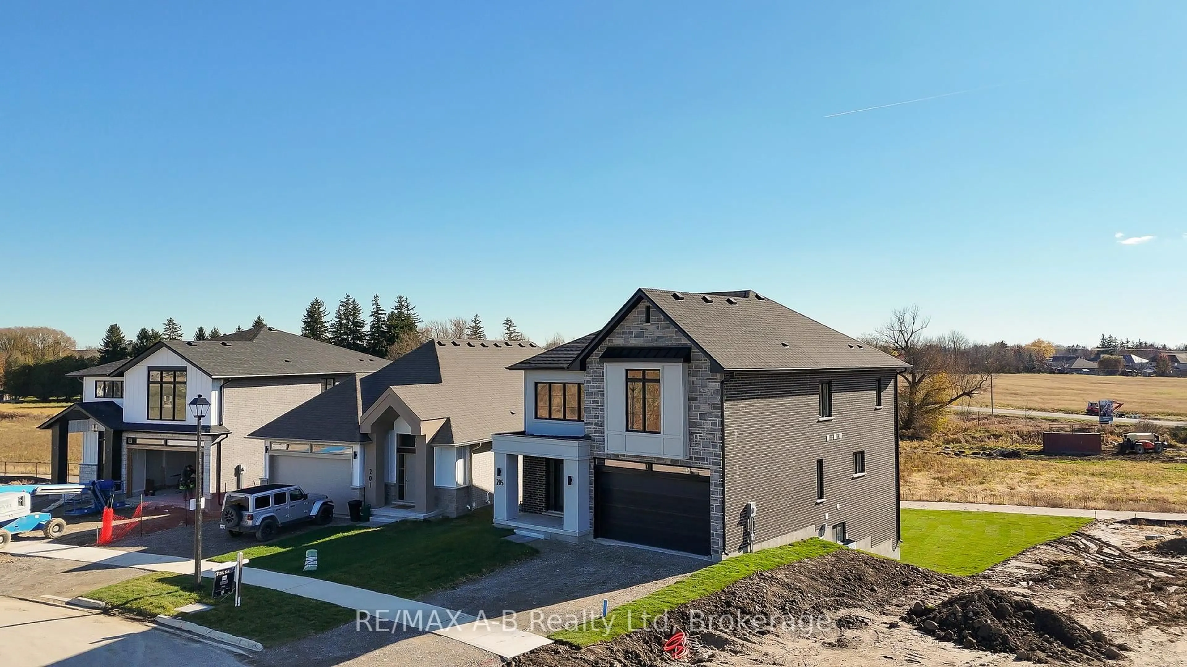 A pic from outside/outdoor area/front of a property/back of a property/a pic from drone, street for Lot 24 205 Dempsey Dr, Stratford Ontario N5A 0K5