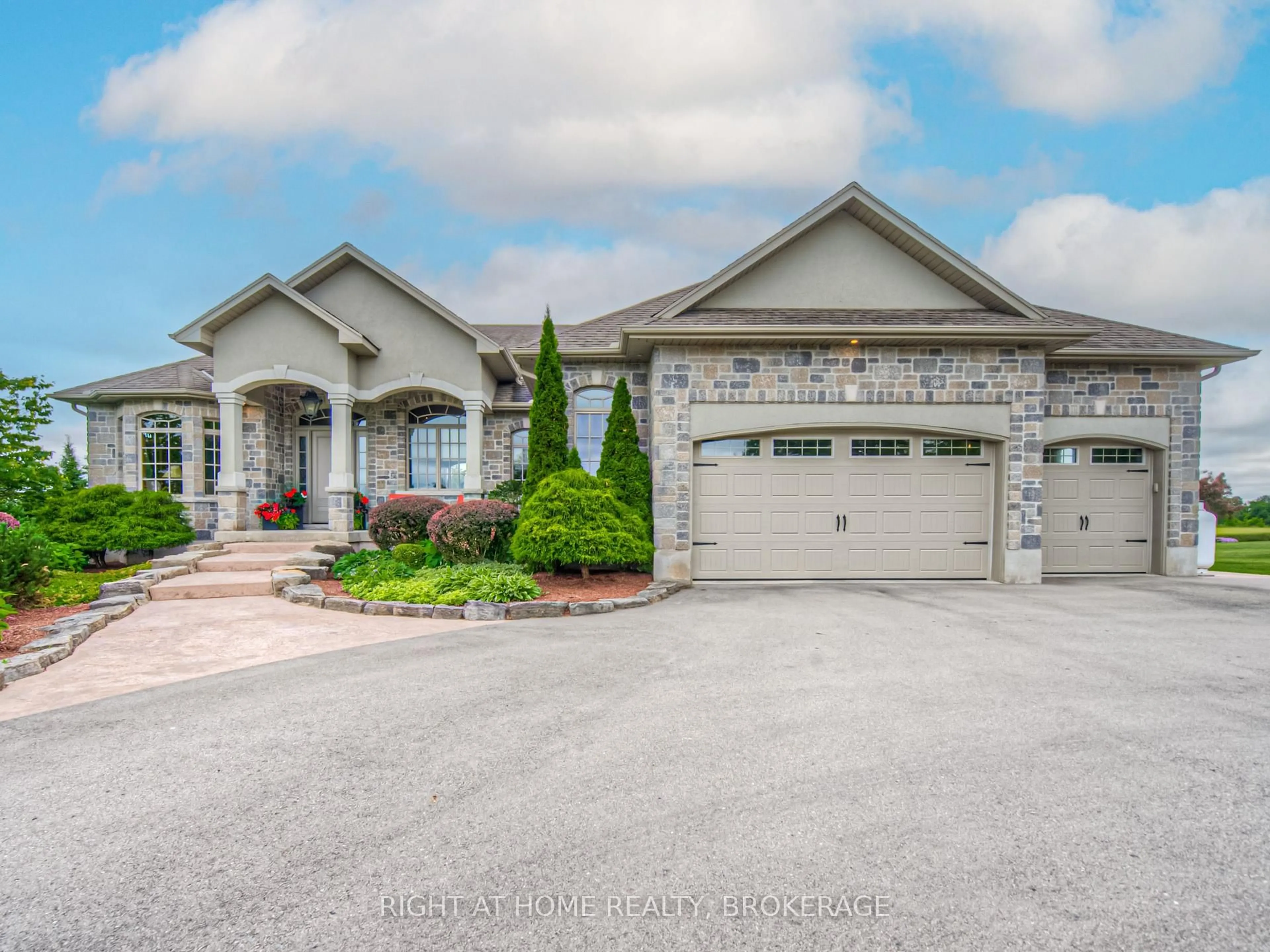 Home with brick exterior material, street for 2567 Morrison Rd, North Dumfries Ontario N1R 5S2