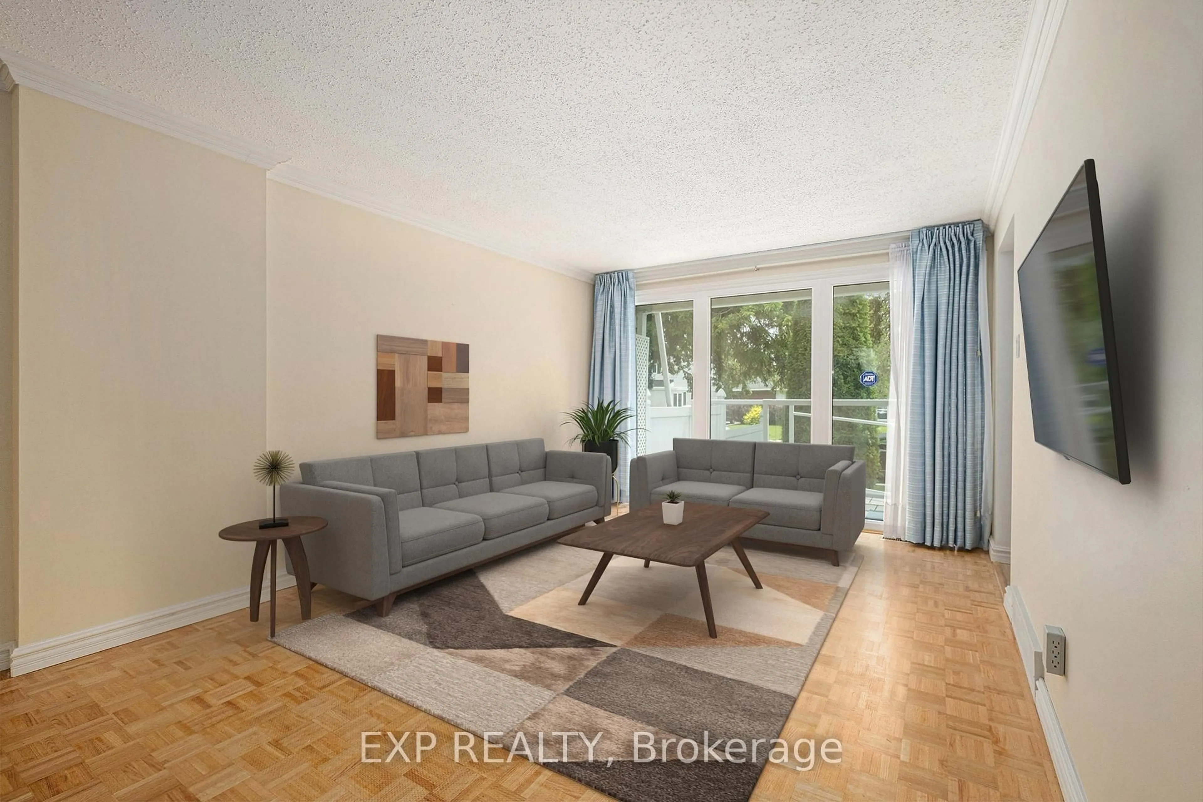 Living room with furniture, unknown for 75 Chesterton Dr, Ottawa Ontario K2E 5T5