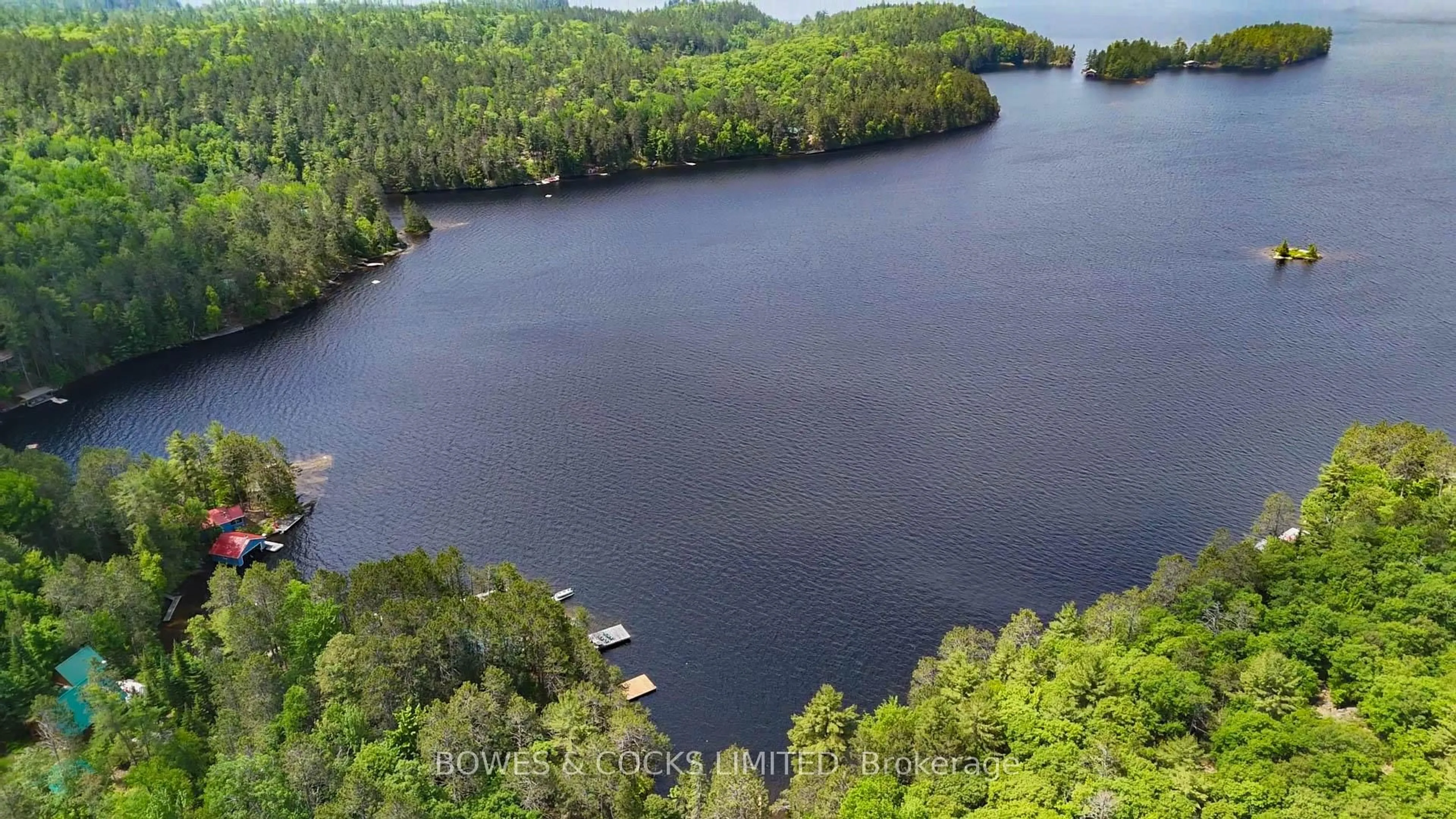 A pic from outside/outdoor area/front of a property/back of a property/a pic from drone, water/lake/river/ocean view for 278 Weslemkoon Lake WAO, Hastings Ontario K0L 1W0