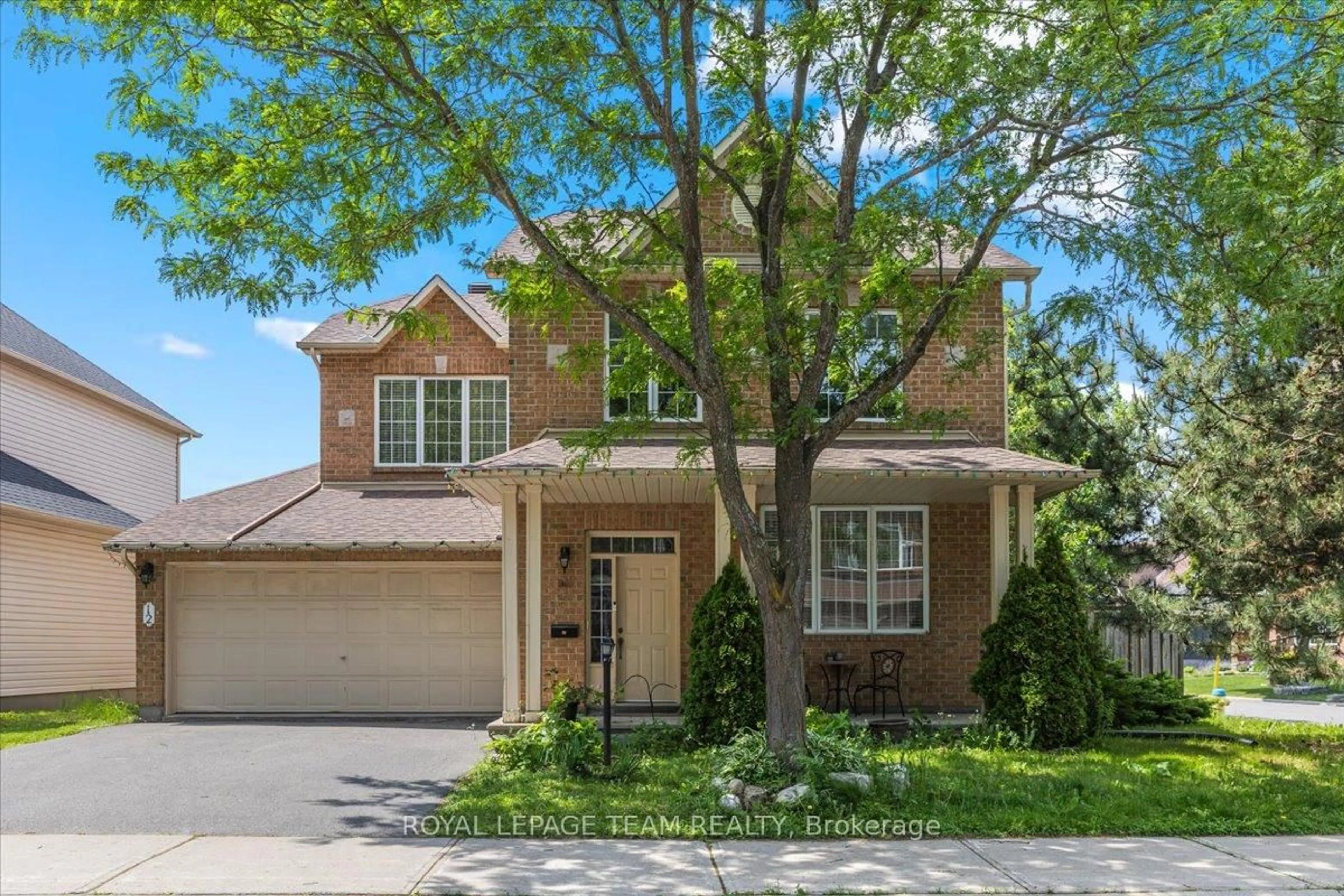Home with brick exterior material, street for 12 Sunvale Way, Ottawa Ontario K2G 6Y2