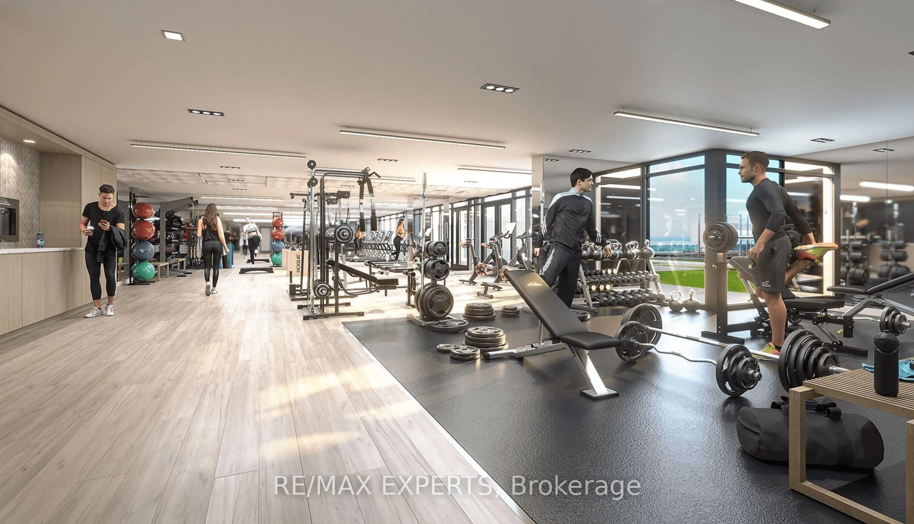 Gym or fitness room for 401 Shellard Lane #814, Brantford Ontario N3T 0R1
