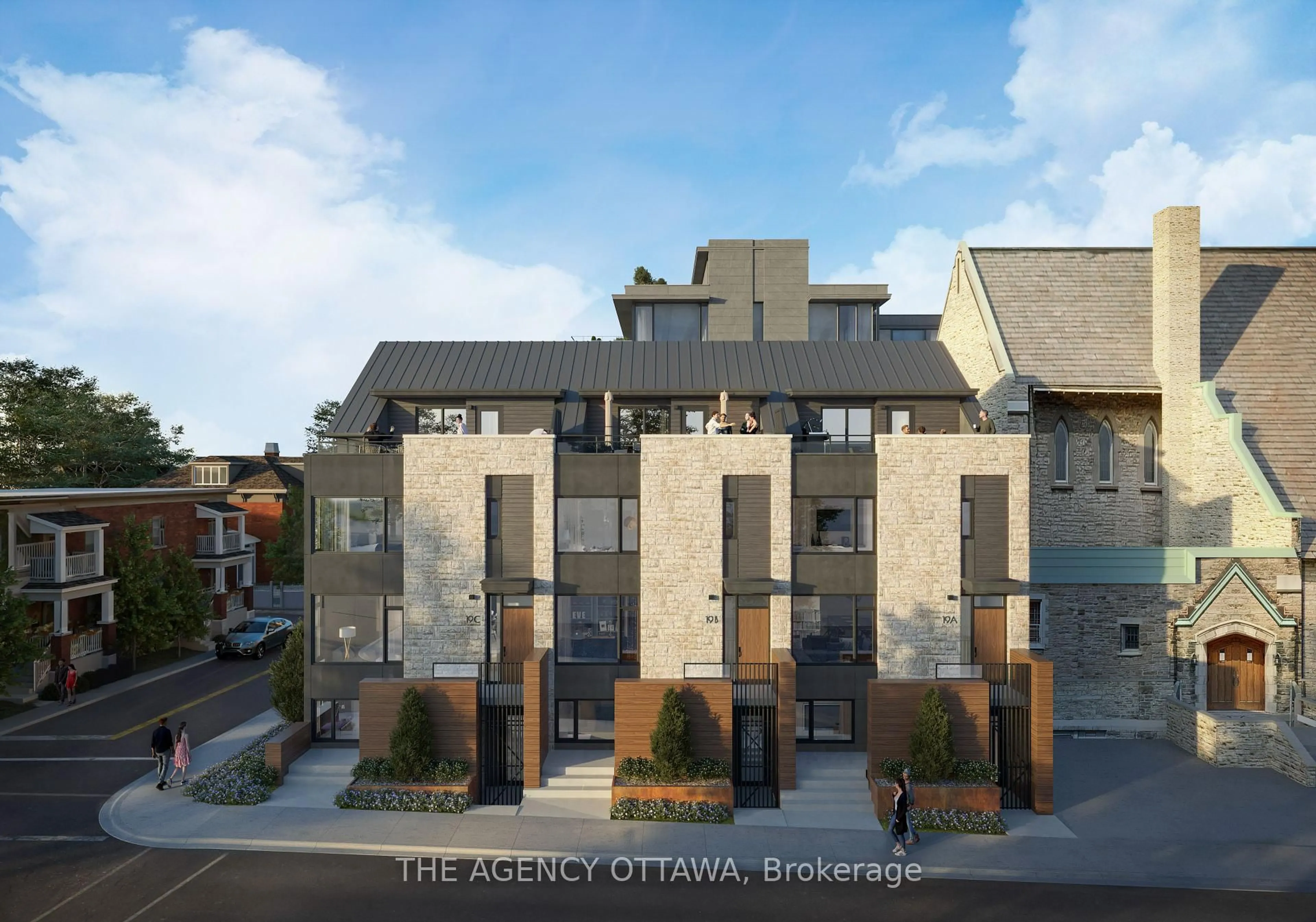 A pic from outside/outdoor area/front of a property/back of a property/a pic from drone, building for 19B Aylmer Ave, Ottawa Ontario K1S 3X1