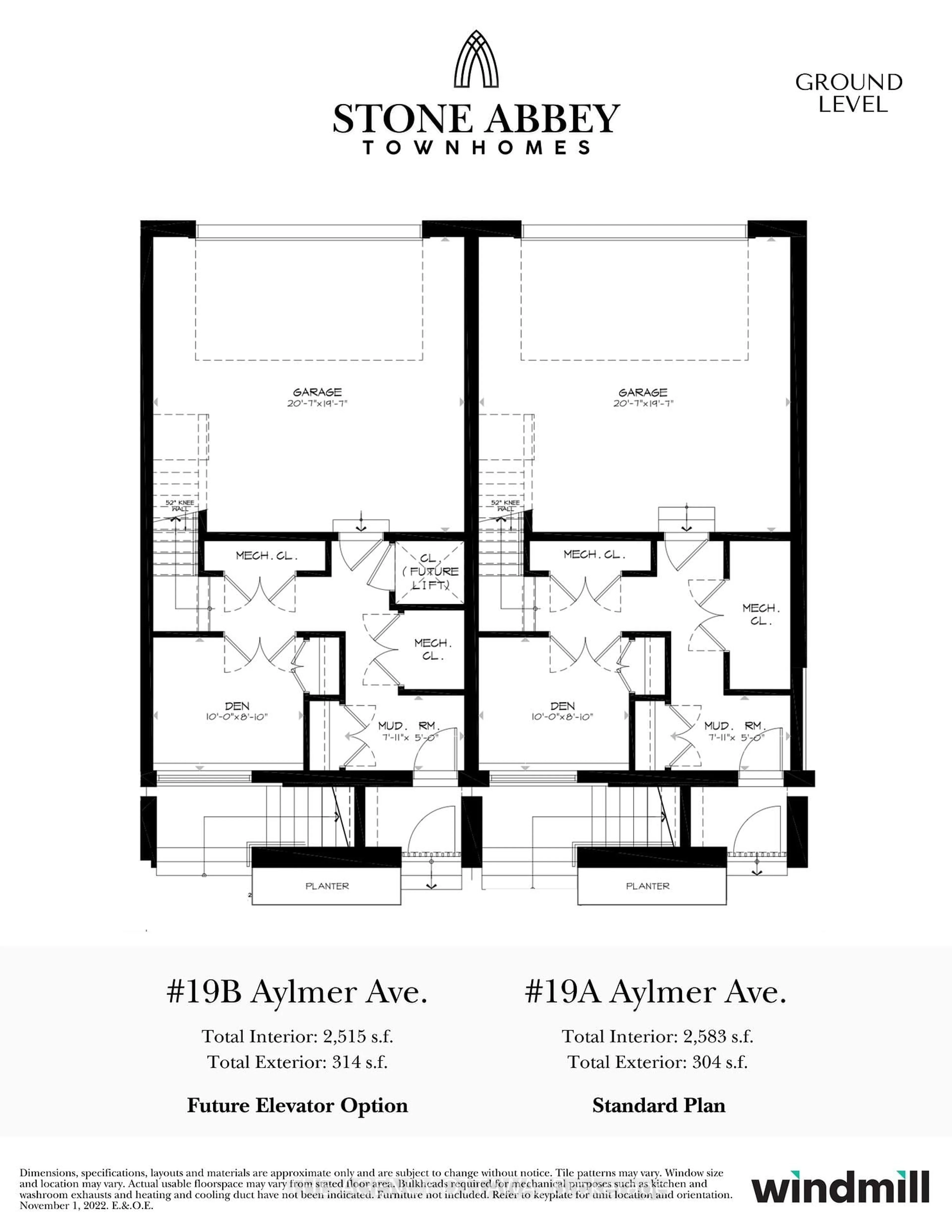 Floor plan for 19B Aylmer Ave, Ottawa Ontario K1S 3X1