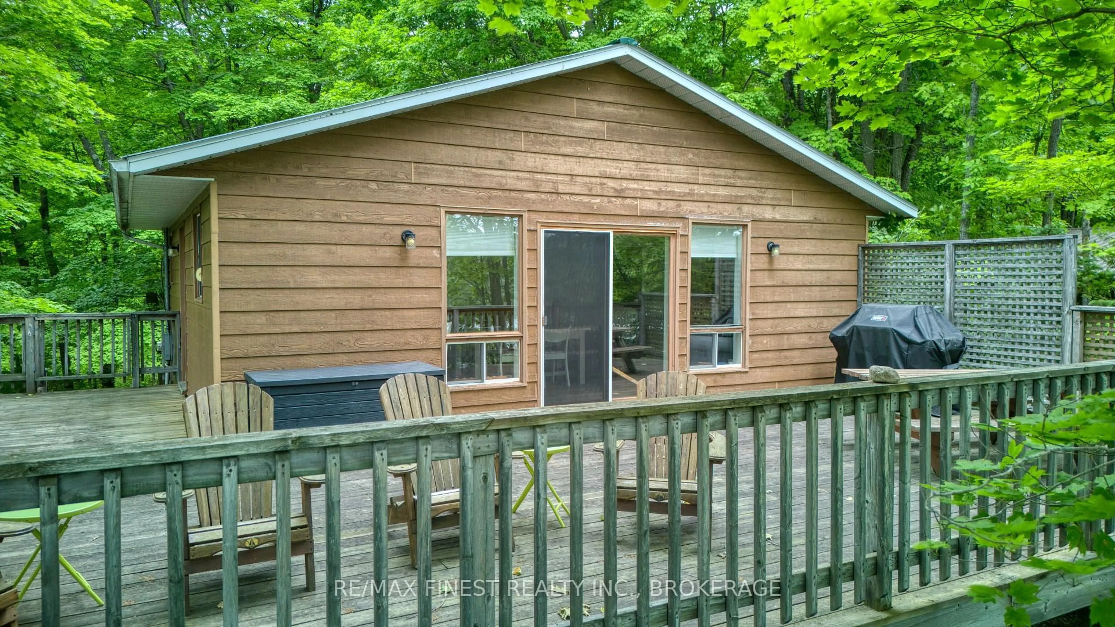 Patio, forest/trees view for 1190 Sport Lane, Sharbot Lake Ontario K0H 2P0