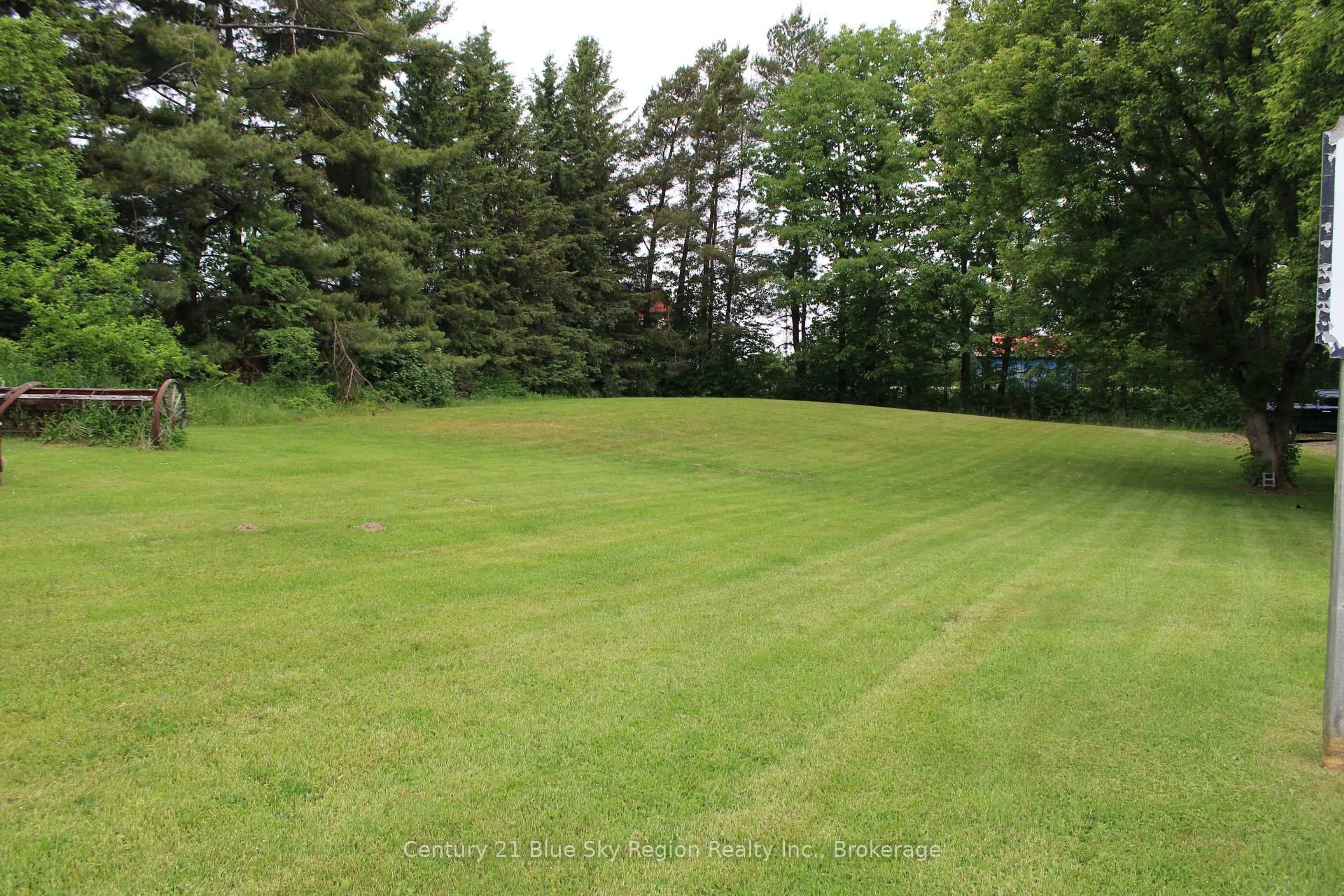 A pic from outside/outdoor area/front of a property/back of a property/a pic from drone, forest/trees view for 9 Fair View Lane, Powassan Ontario P0H 1Z0