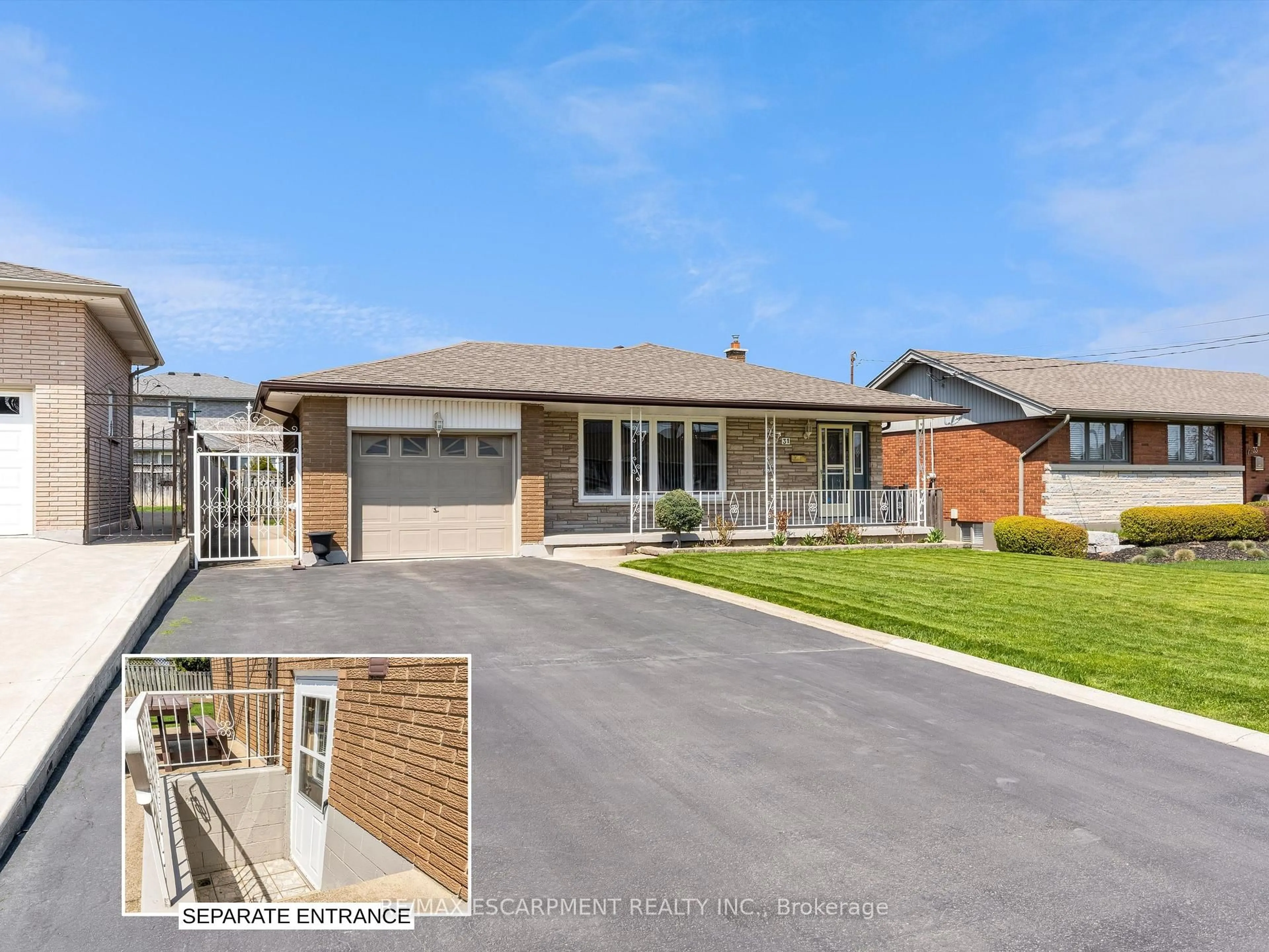Home with brick exterior material, street for 31 Kilbourn Ave, Hamilton Ontario L8G 3C9