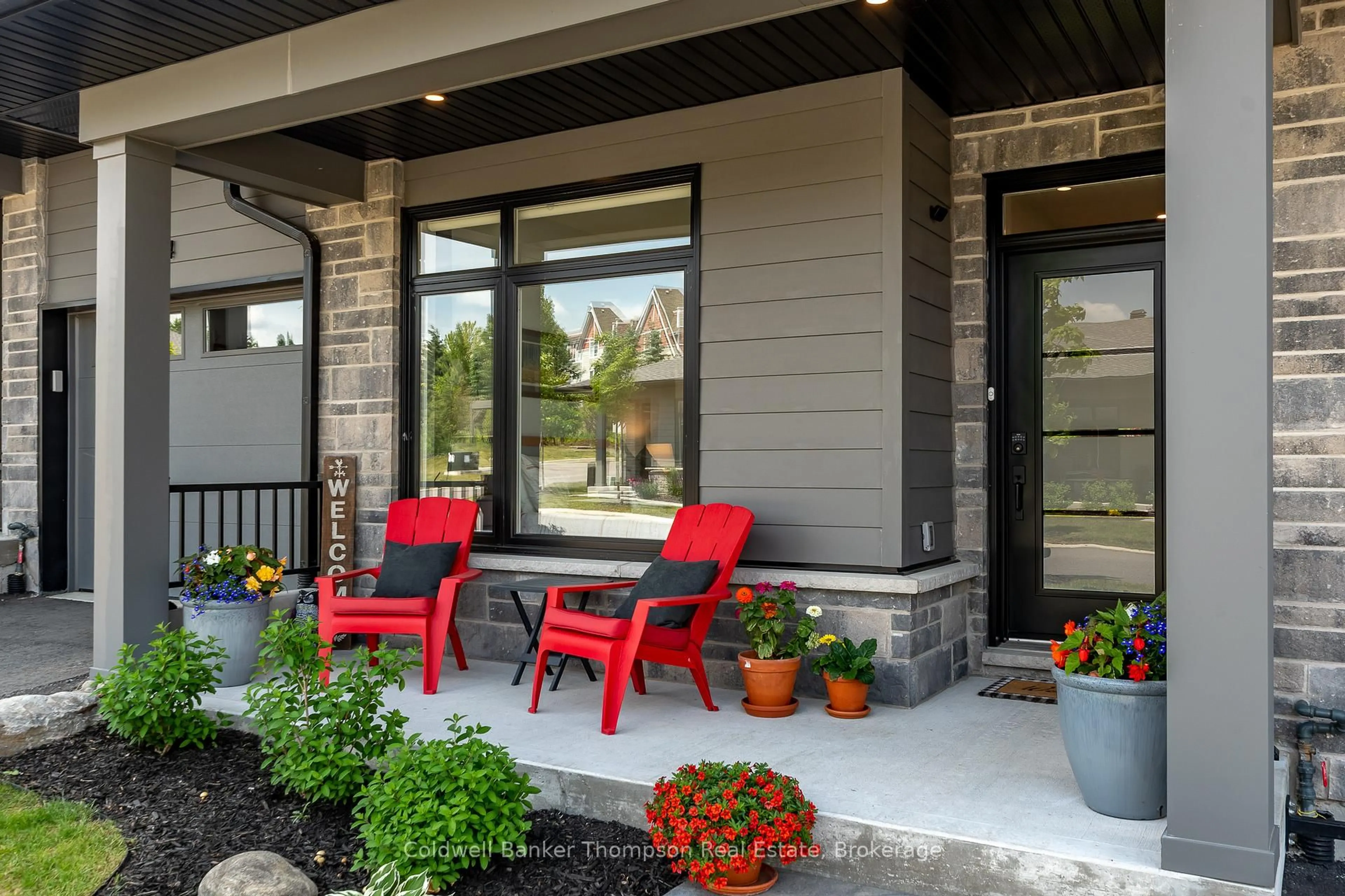 Patio, mountain view for 12 Blue Birch Lane, Huntsville Ontario P1H 0G4