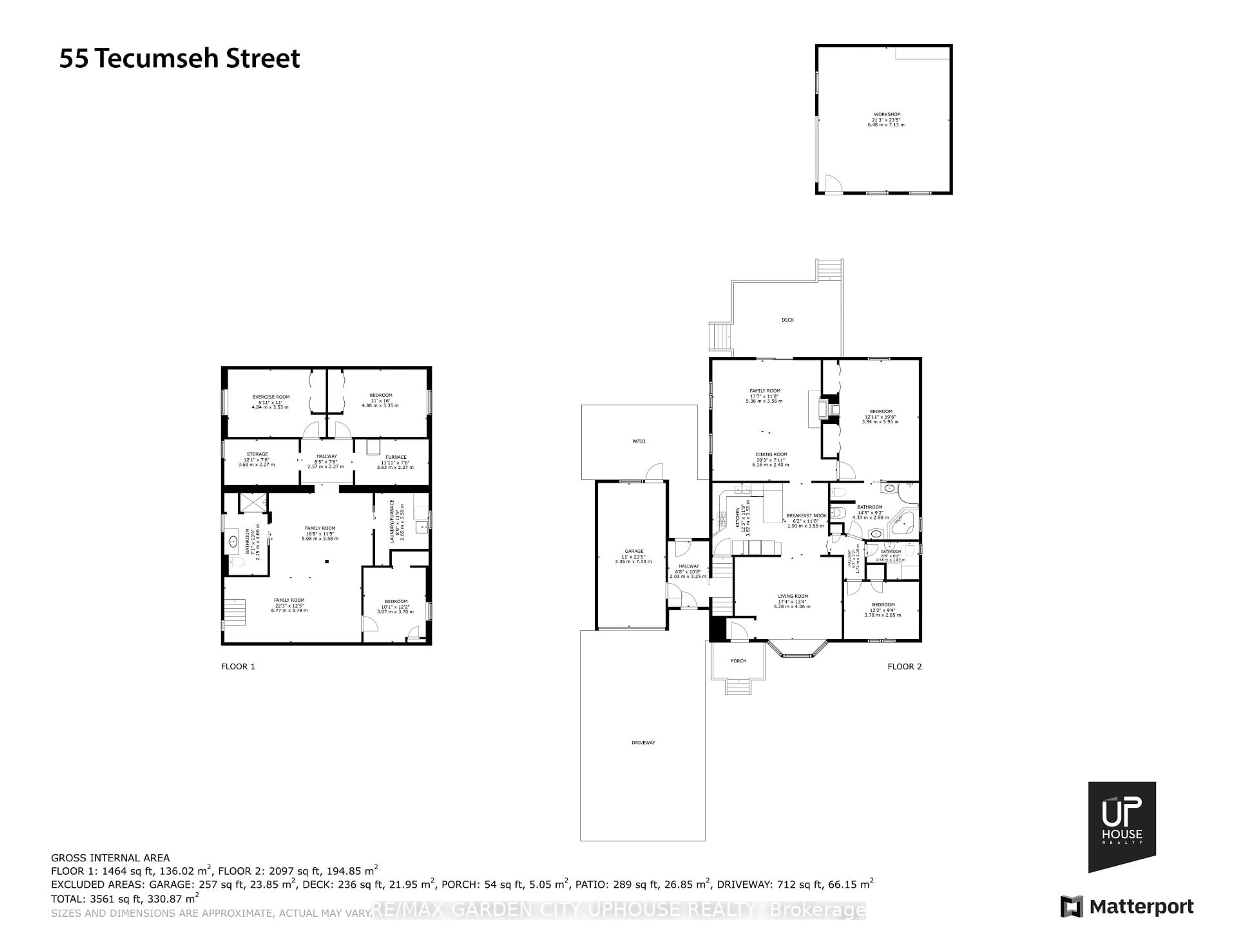 Floor plan for 55 Tecumseh St, St. Catharines Ontario L2M 2M5