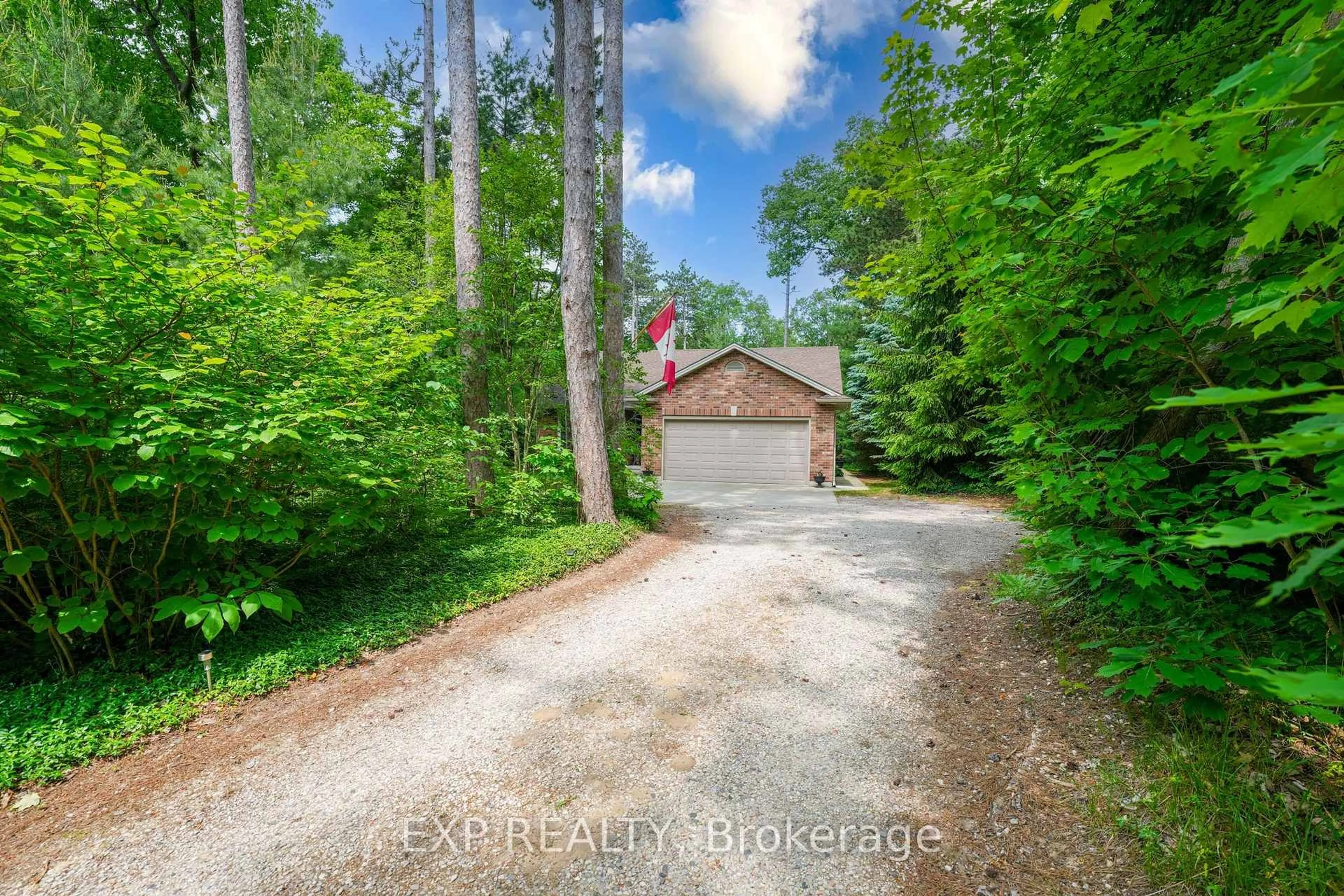 A pic from outside/outdoor area/front of a property/back of a property/a pic from drone, forest/trees view for 9940 Old River Rd, Lambton Shores Ontario N0M 1T0