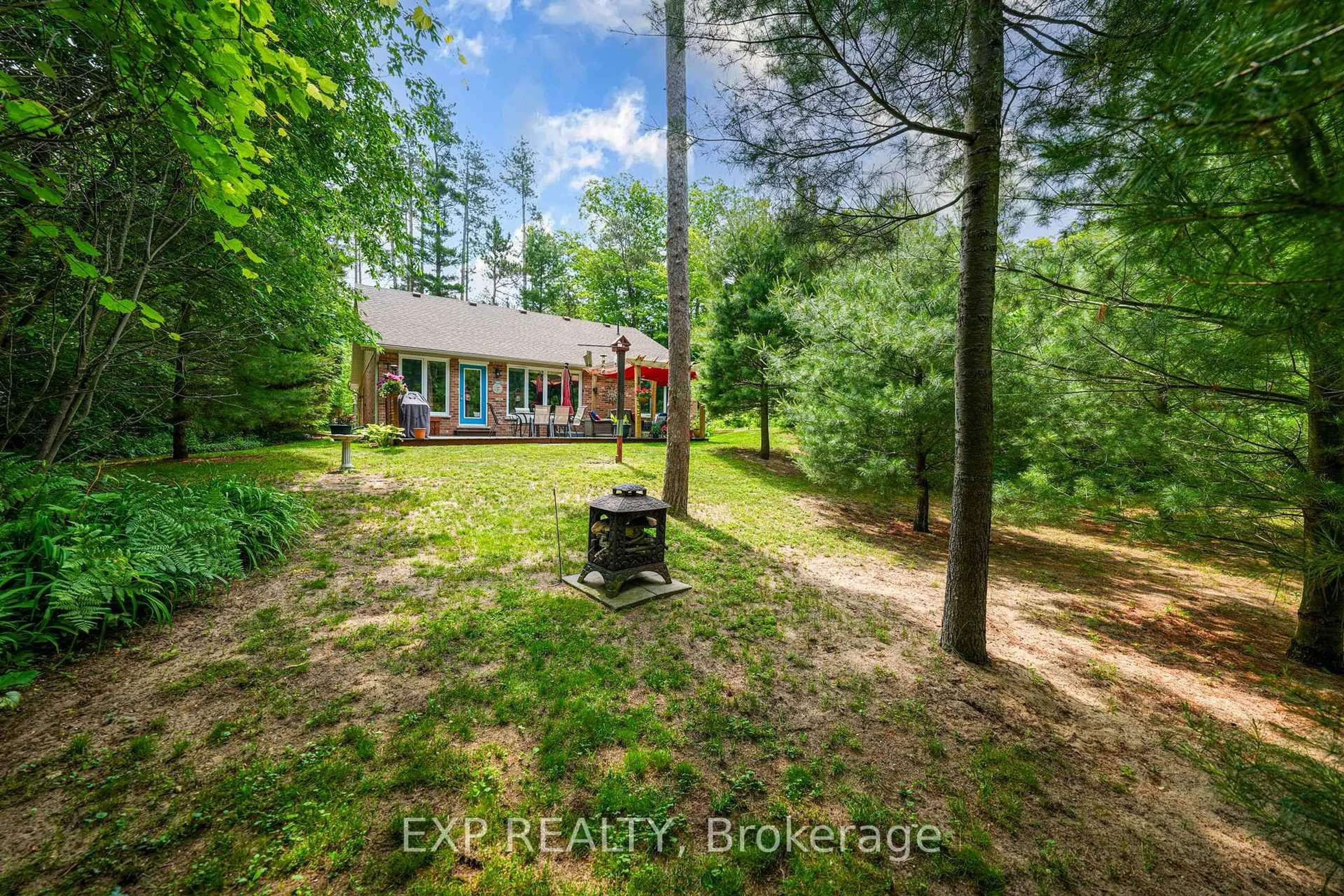 A pic from outside/outdoor area/front of a property/back of a property/a pic from drone, forest/trees view for 9940 Old River Rd, Lambton Shores Ontario N0M 1T0