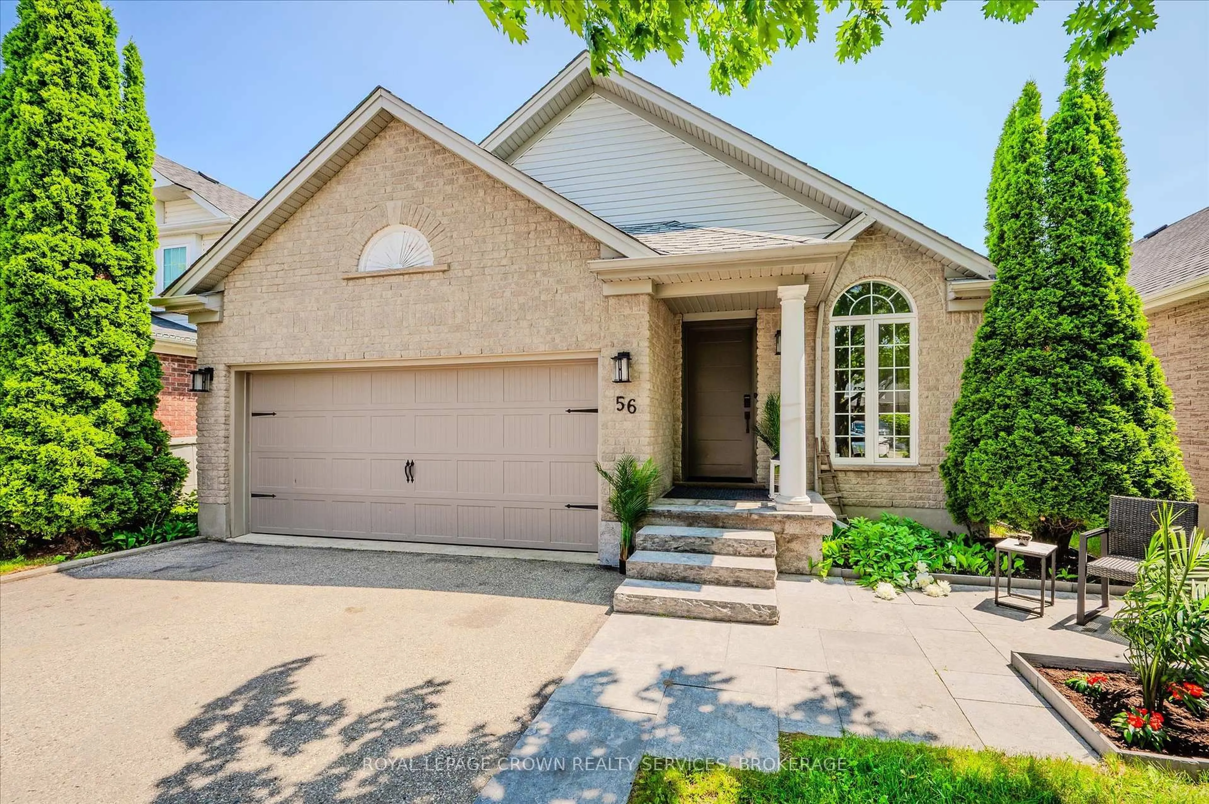 Home with brick exterior material, street for 56 Sweeney Cres, Cambridge Ontario N3C 4J1