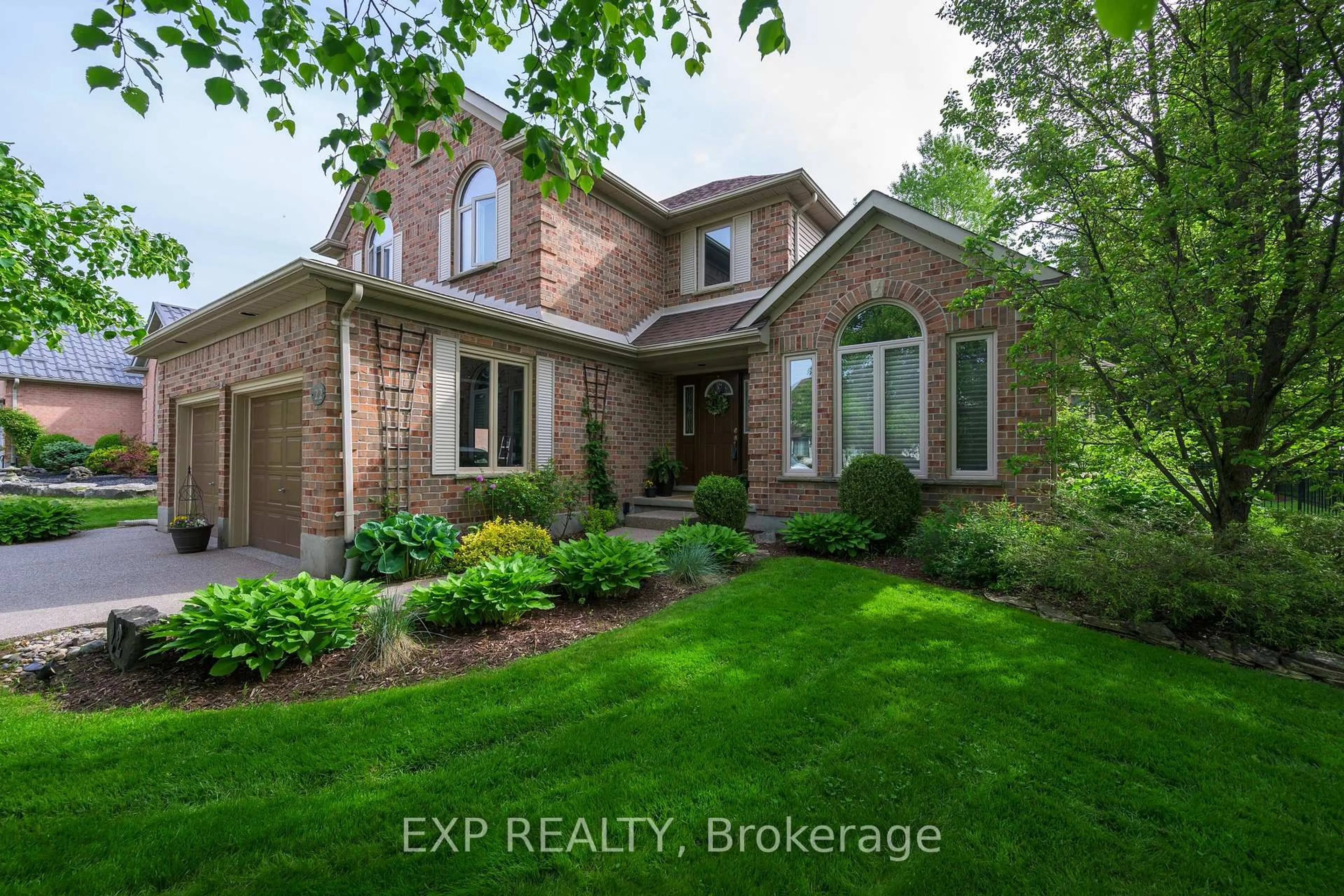 Home with brick exterior material, street for 22 Glenridge Cres, London North Ontario N6G 4W5