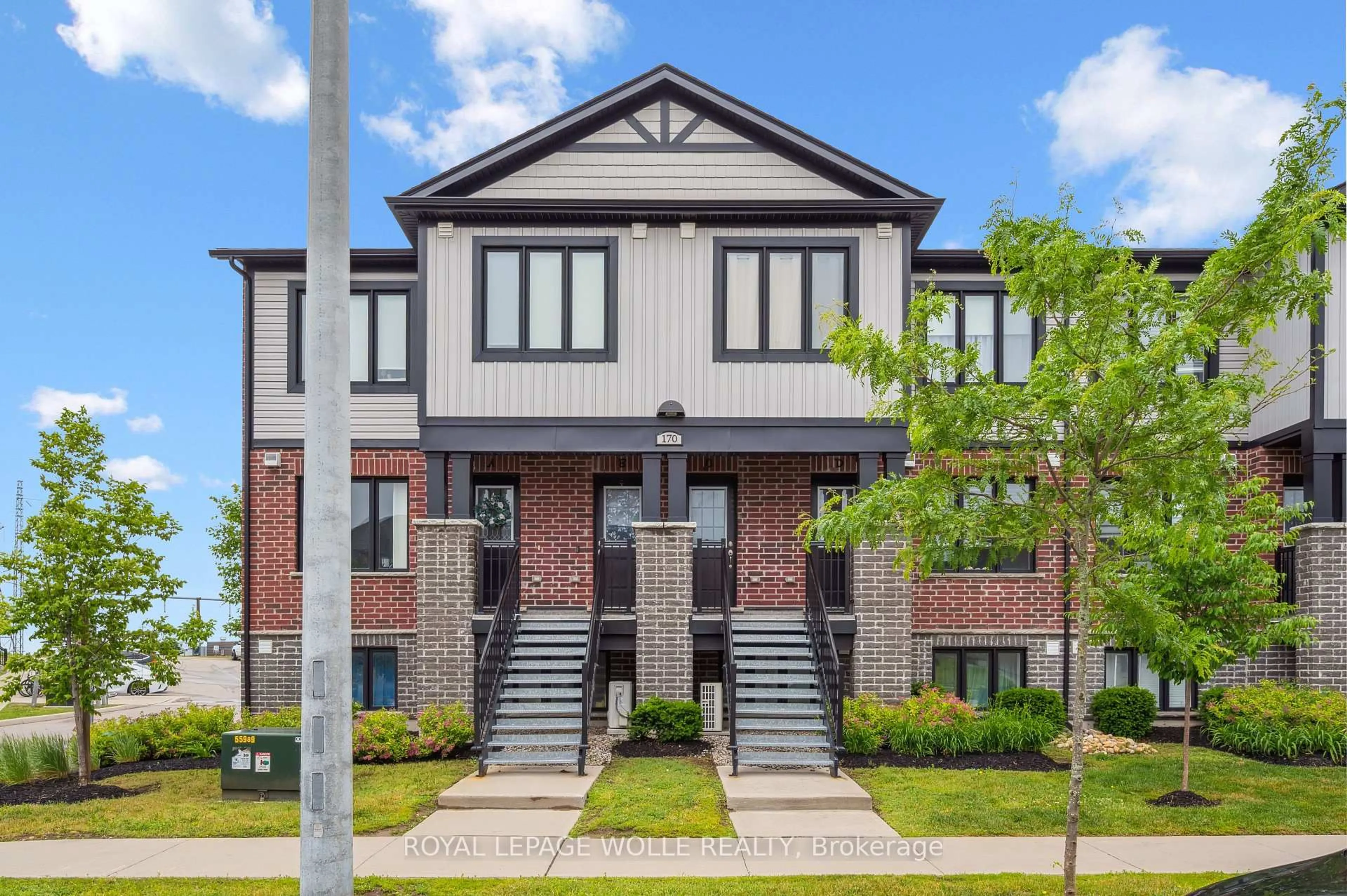 Home with brick exterior material, street for 170 Rochefort St #A, Kitchener Ontario N2R 0P5