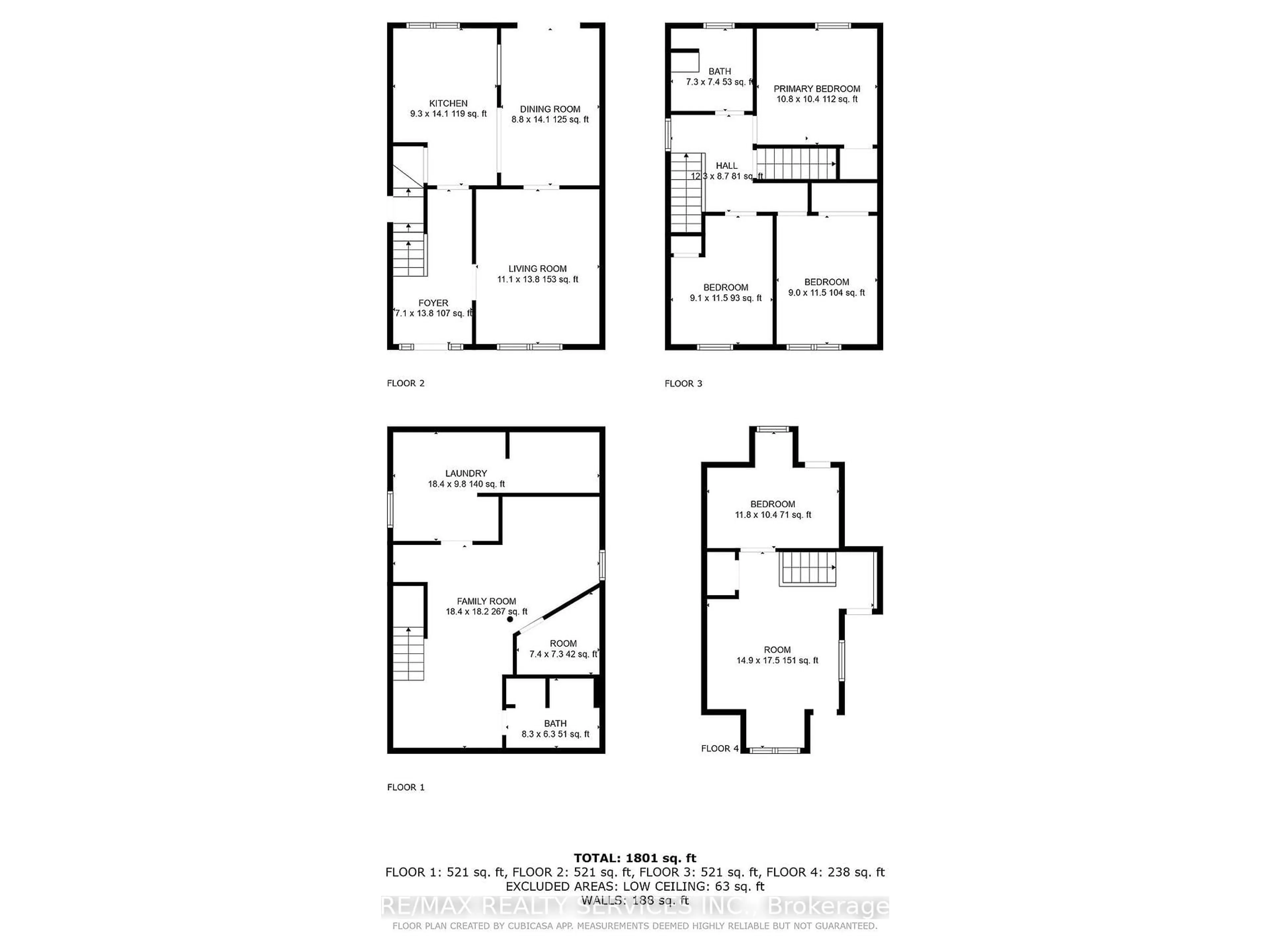 Floor plan for 107 Myrtle Ave, Hamilton Ontario L8M 2G1