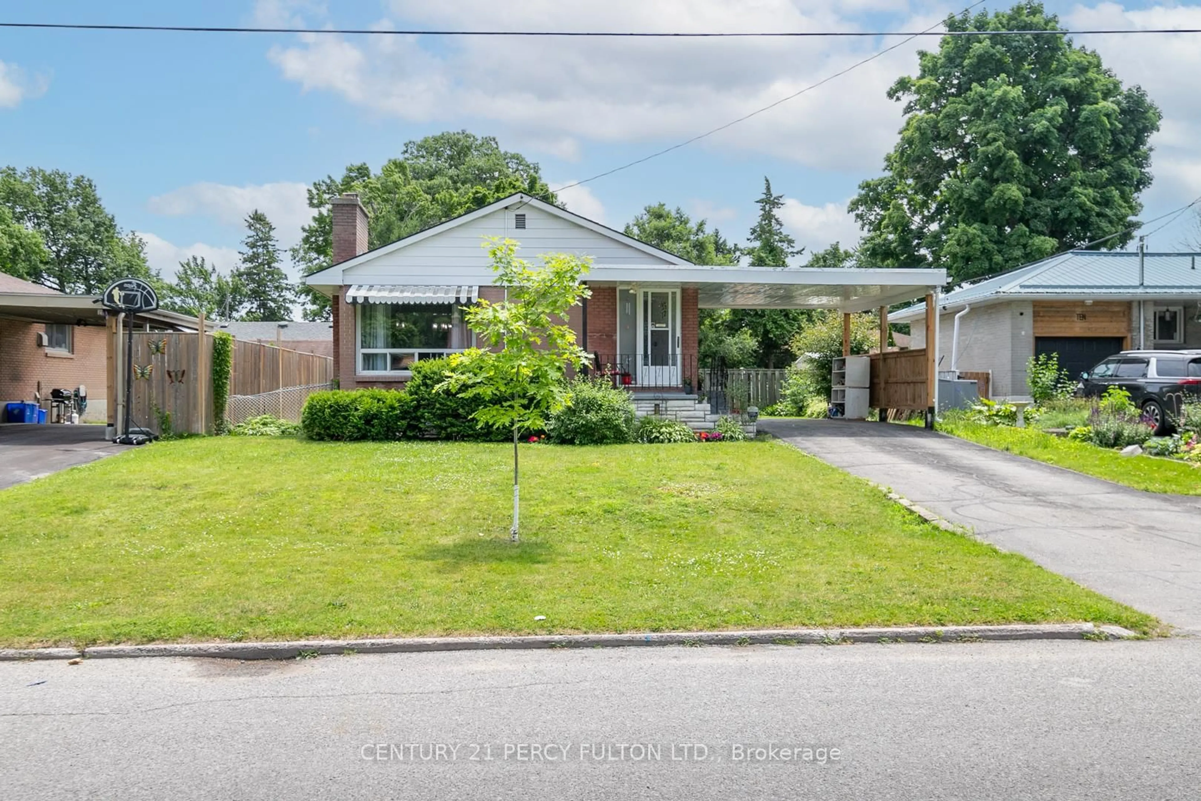 Home with brick exterior material, street for 12 Northwood Cres, Belleville Ontario K8N 1X5