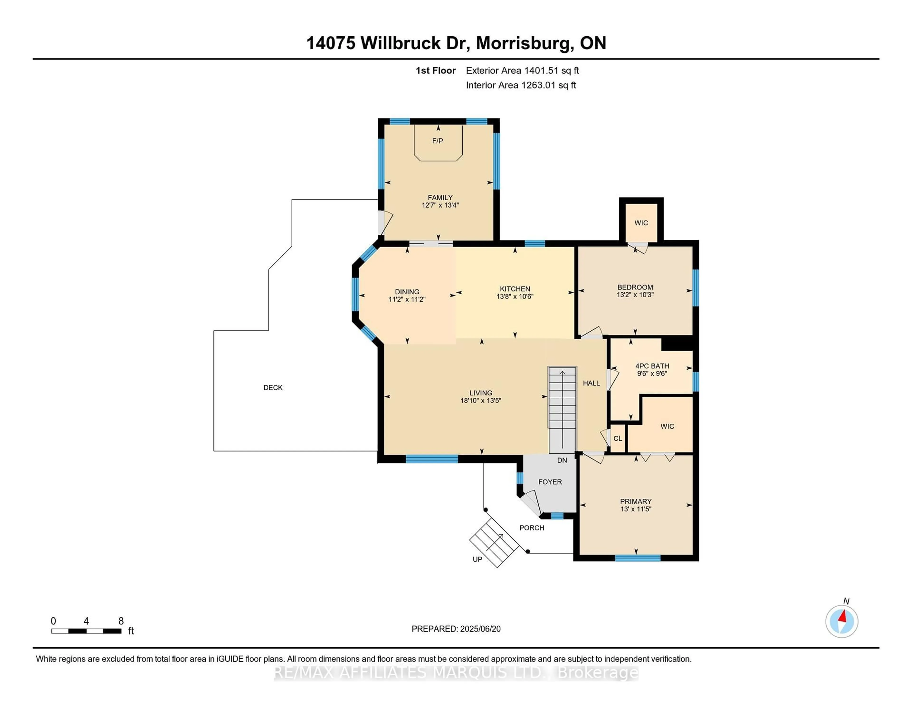 Floor plan for 14075 WILLBRUCK Dr, South Stormont Ontario K0C 1M0