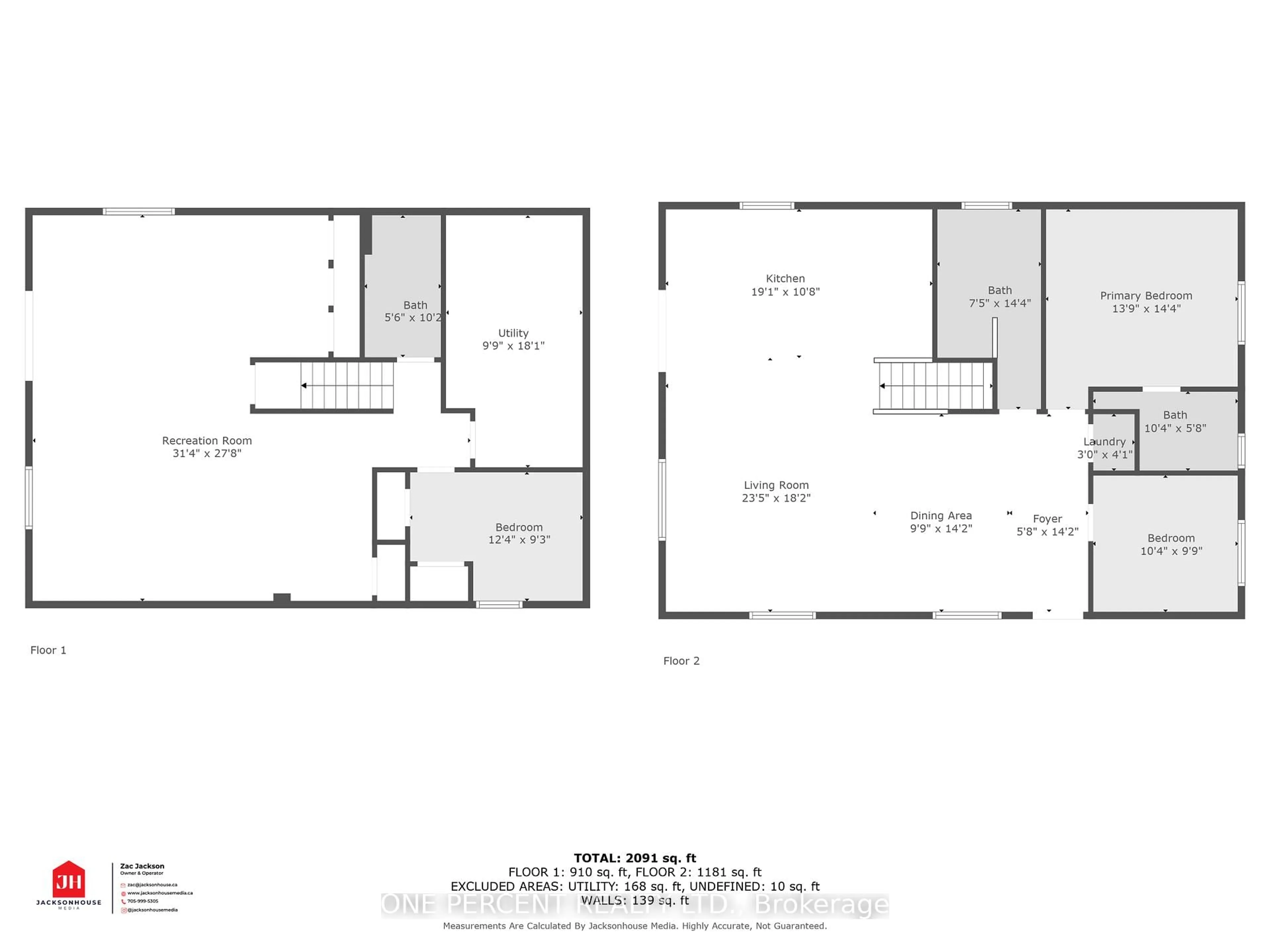 Floor plan for 1057 Twelve Mile Lake Rd, Minden Hills Ontario K0M 2K0