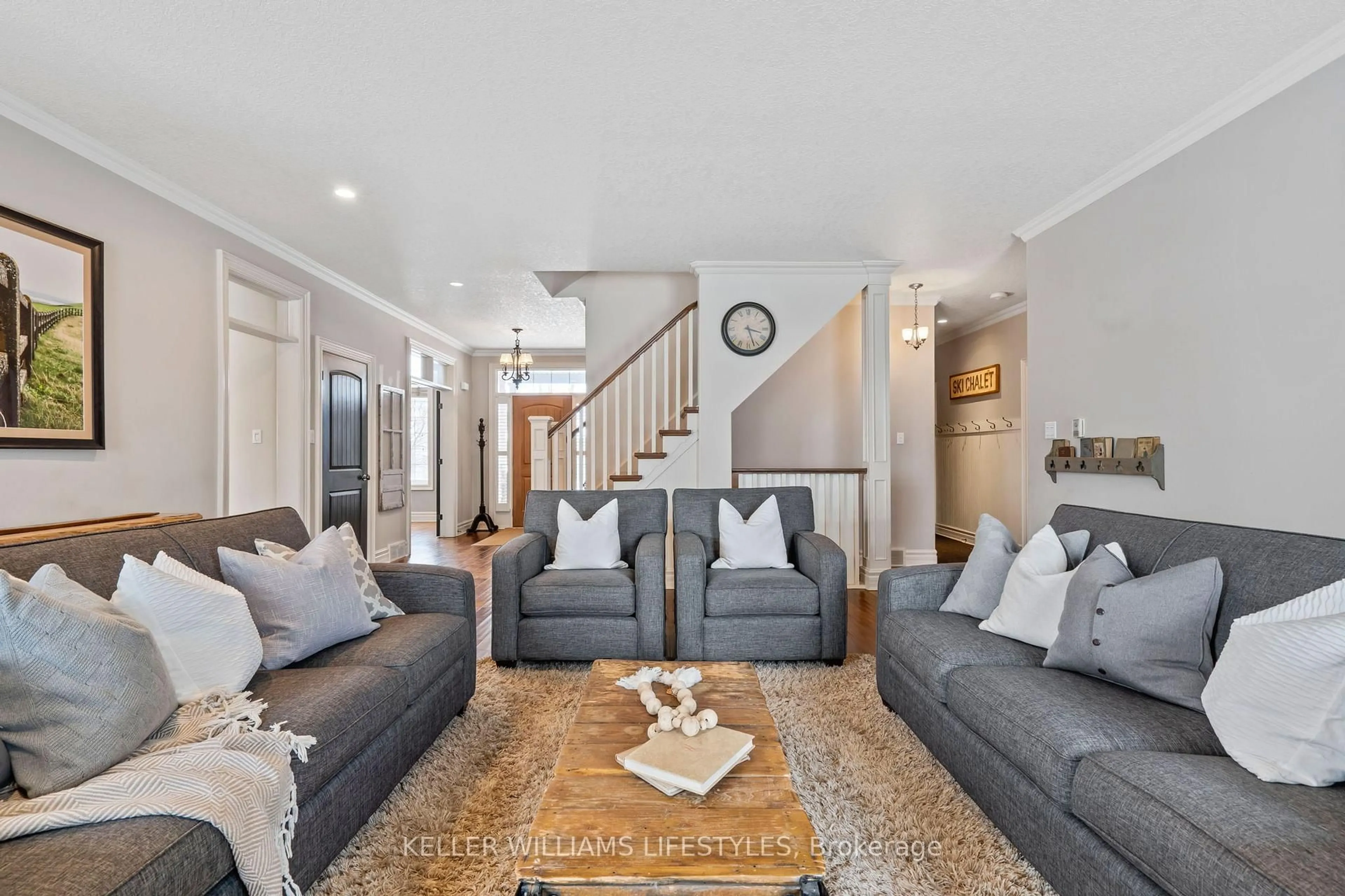 Living room with furniture, unknown for 8 Dogwood Tr, Middlesex Centre Ontario N0M 2A0