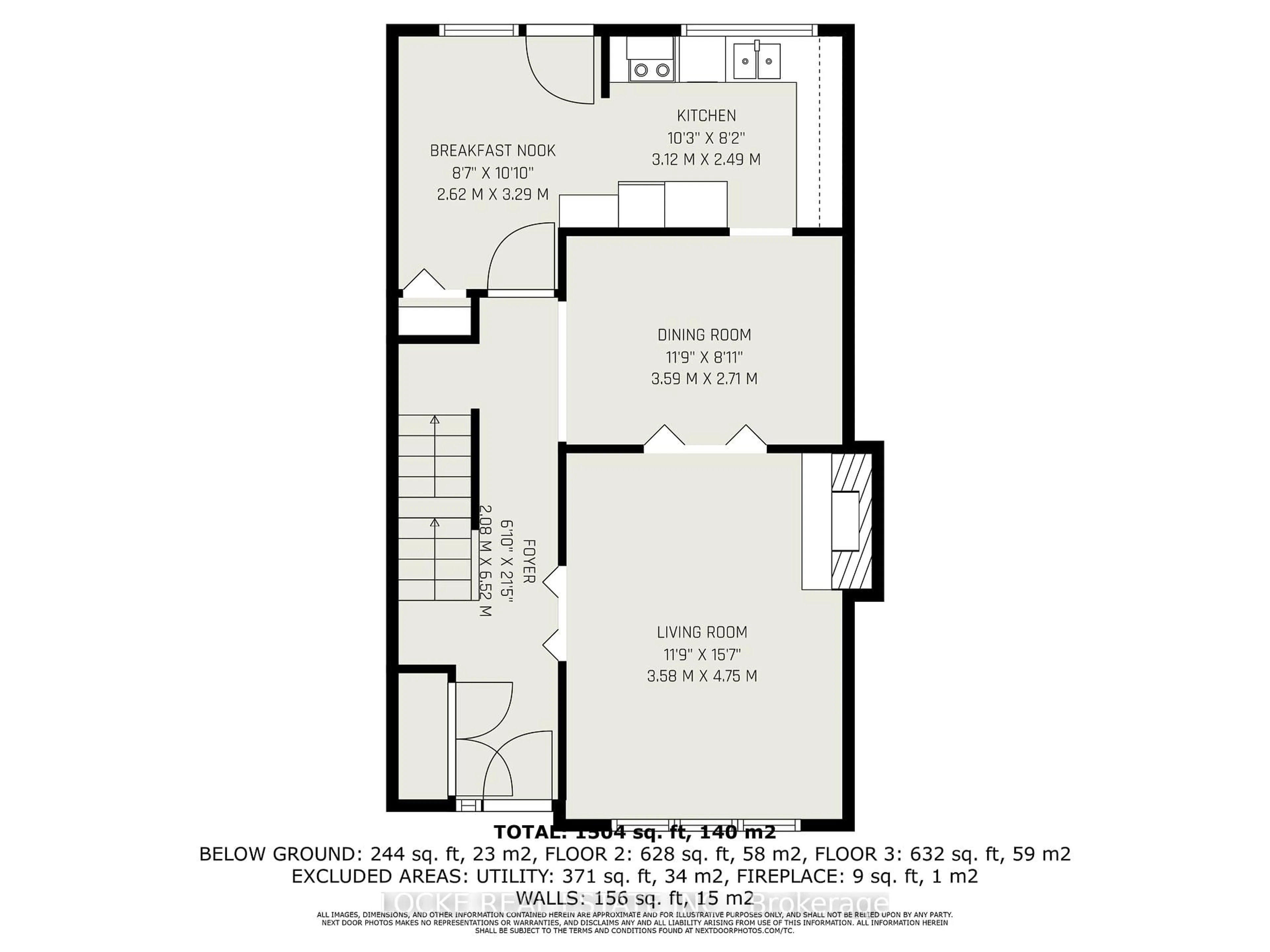 Floor plan for 2111 Montreal Rd #101, Ottawa Ontario K1J 8M8