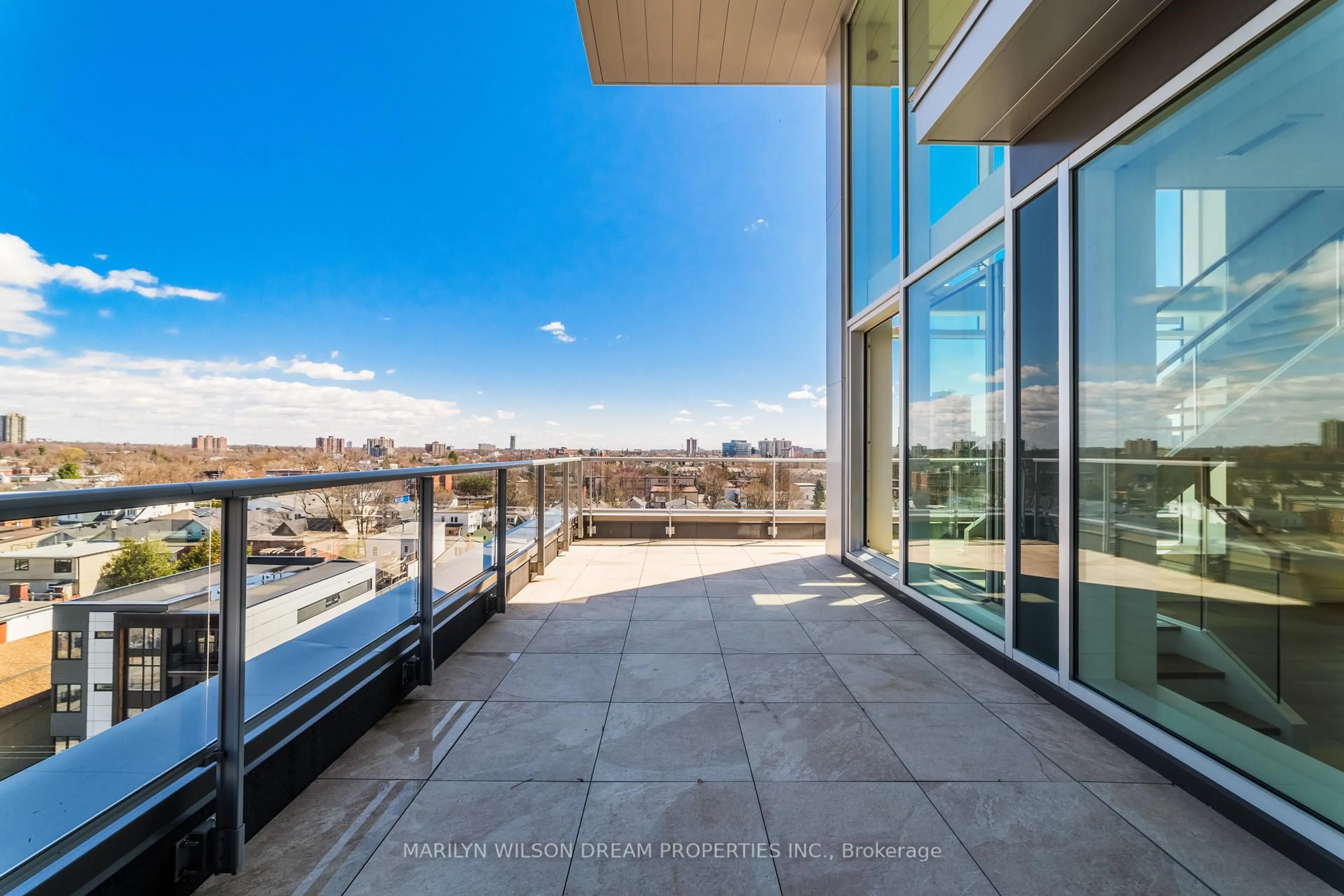 Patio, water/lake/river/ocean view for 135 Barrette St #PH3, Ottawa Ontario K1L 7Z9