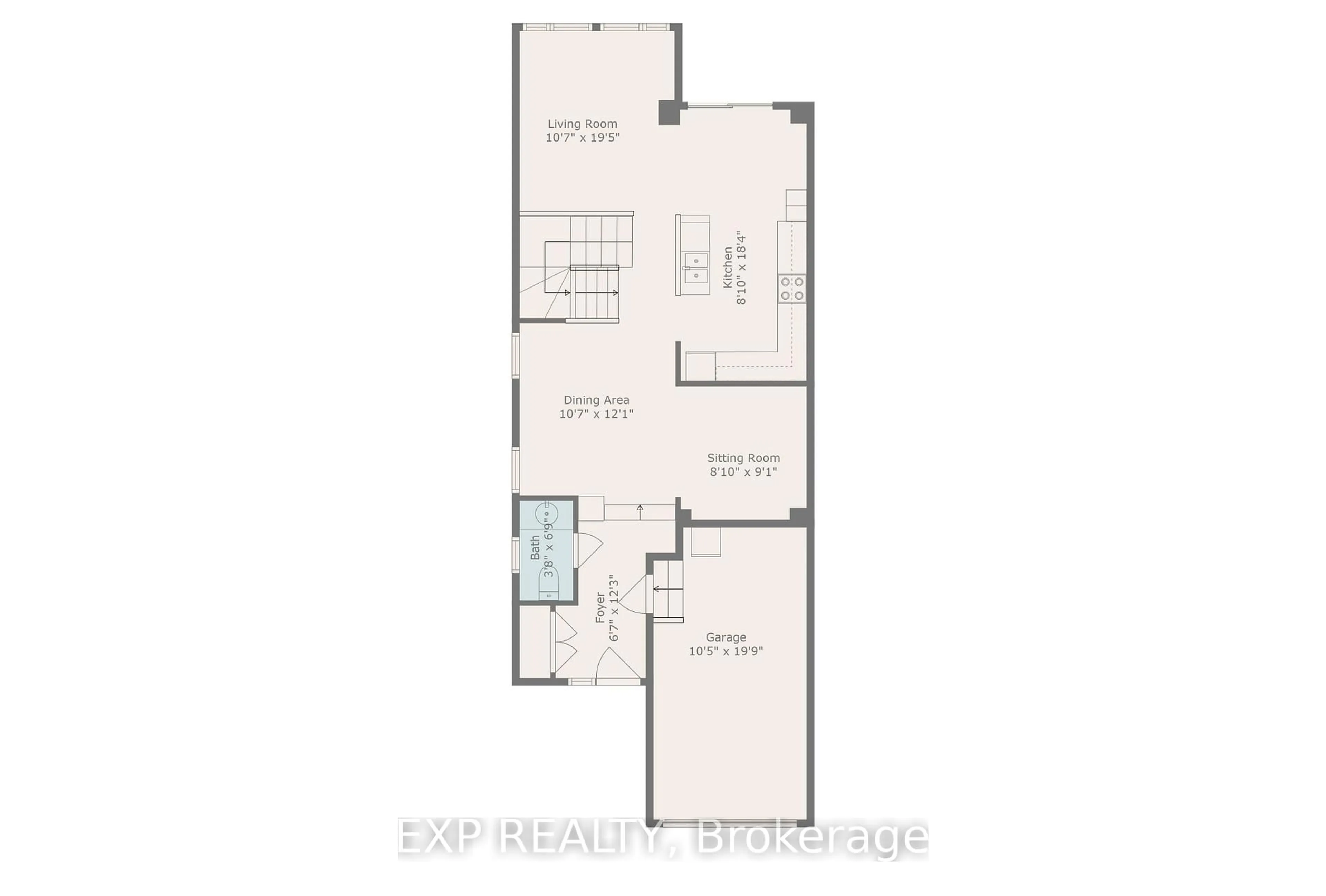Floor plan for 116 Popplewell Cres, Ottawa Ontario K2J 5R3