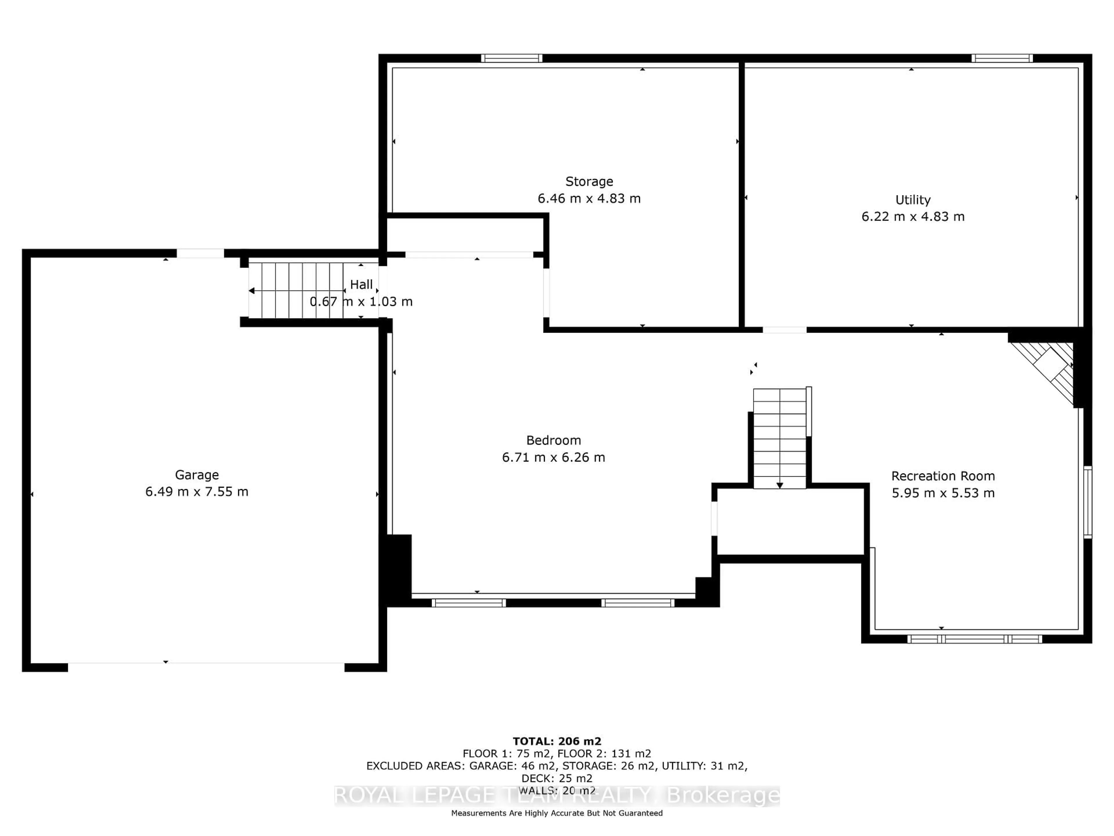 Floor plan for 79 Mountain View Rd, Arnprior Ontario K7S 3G9