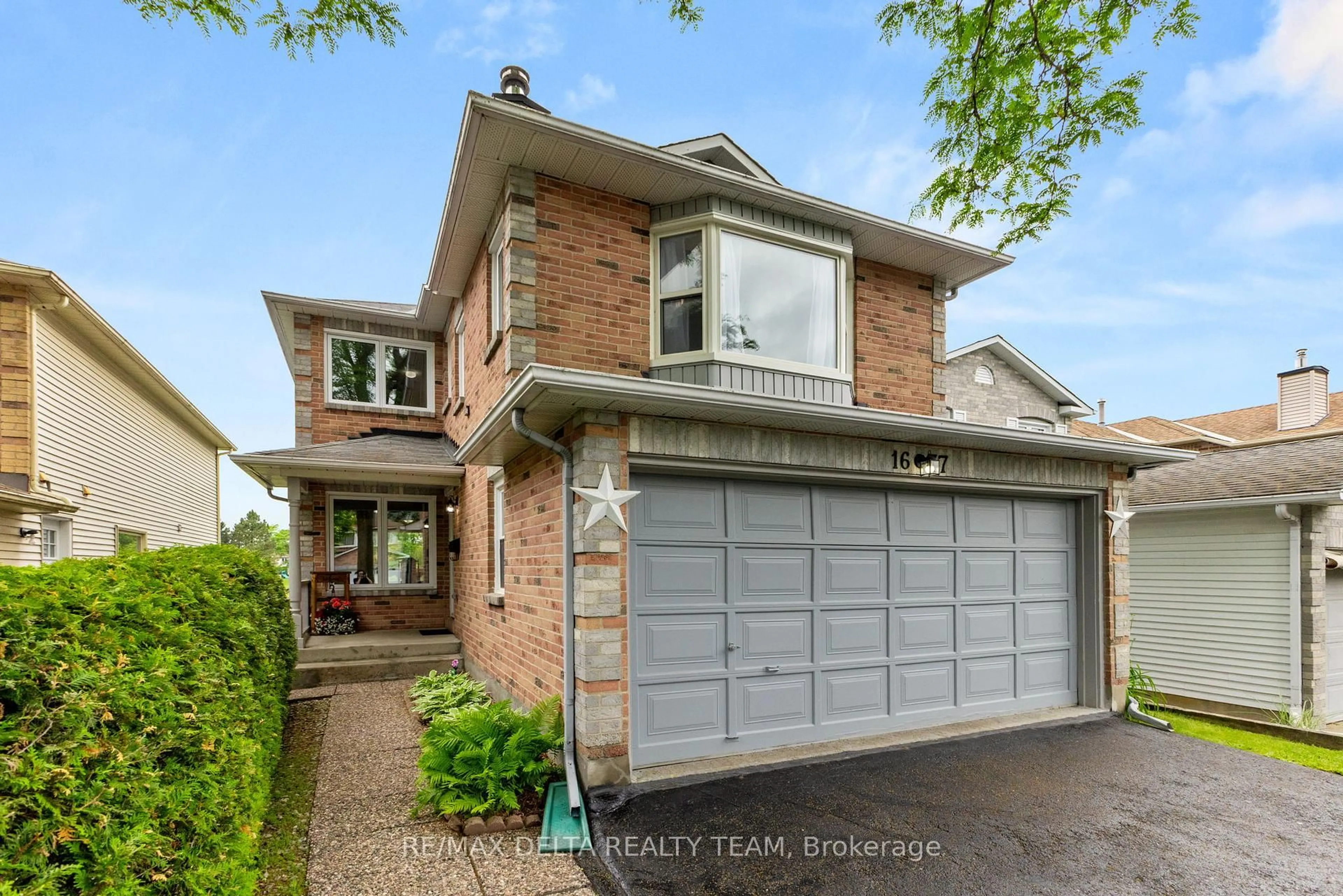 Home with brick exterior material, street for 1677 Des Perdrix Cres, Orleans Ontario K1C 5E2