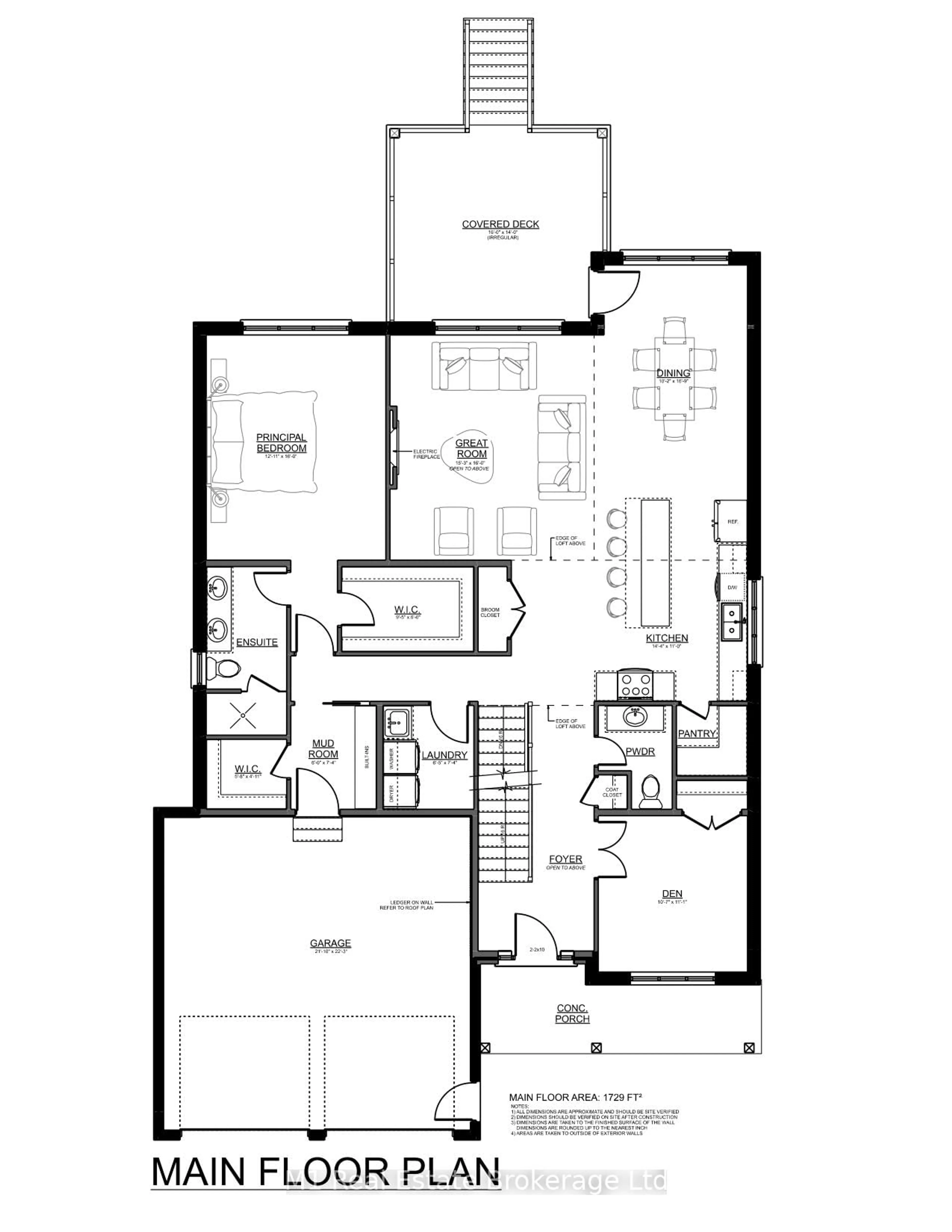 Floor plan for 74 Bedell Dr, Mapleton Ontario N0G 1P0