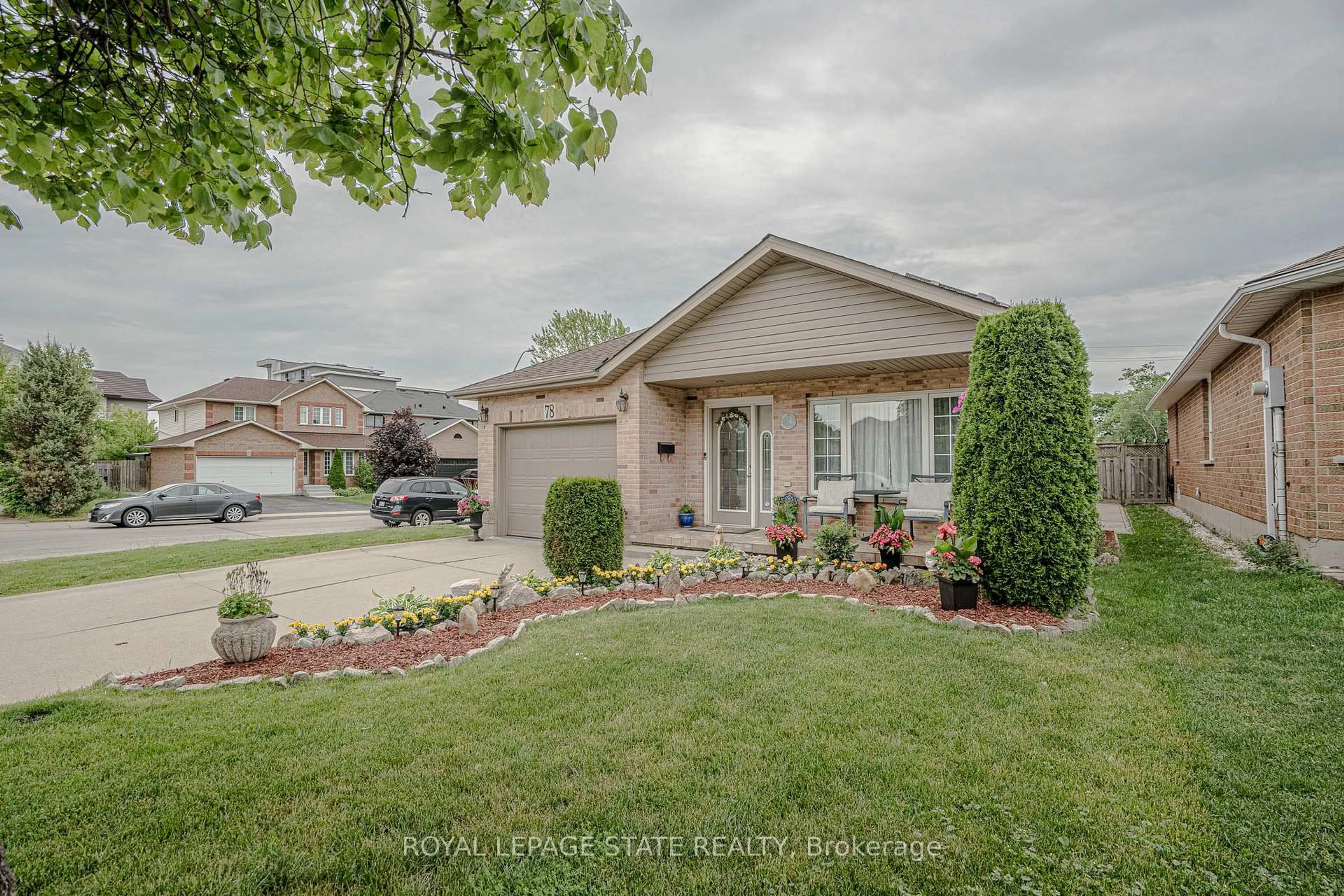 Home with brick exterior material, street for 78 Philomena Dr, Hamilton Ontario L9B 2K2