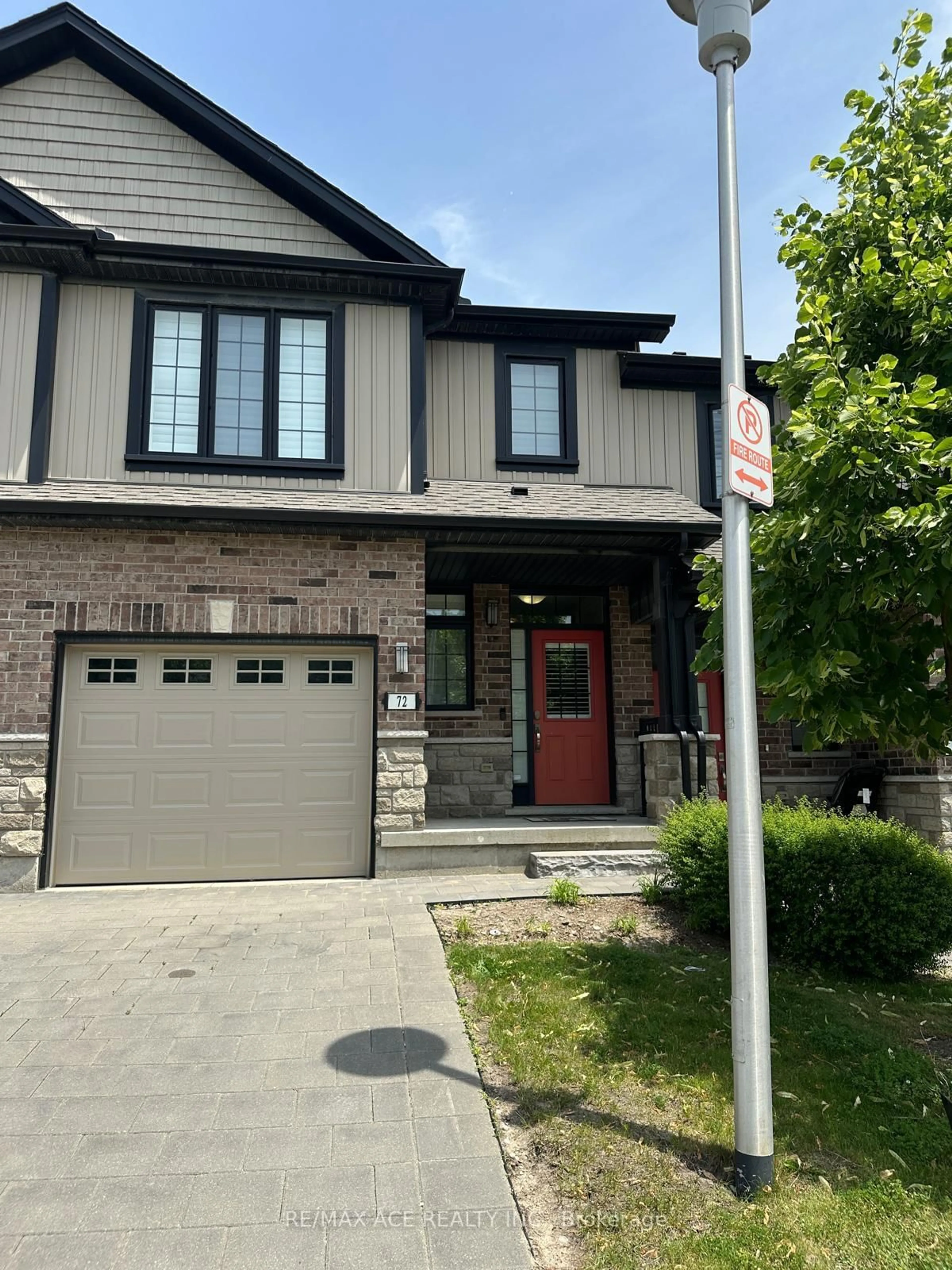 Home with brick exterior material, street for 2235 Blackwater Rd #72, London North Ontario N5X 0L8