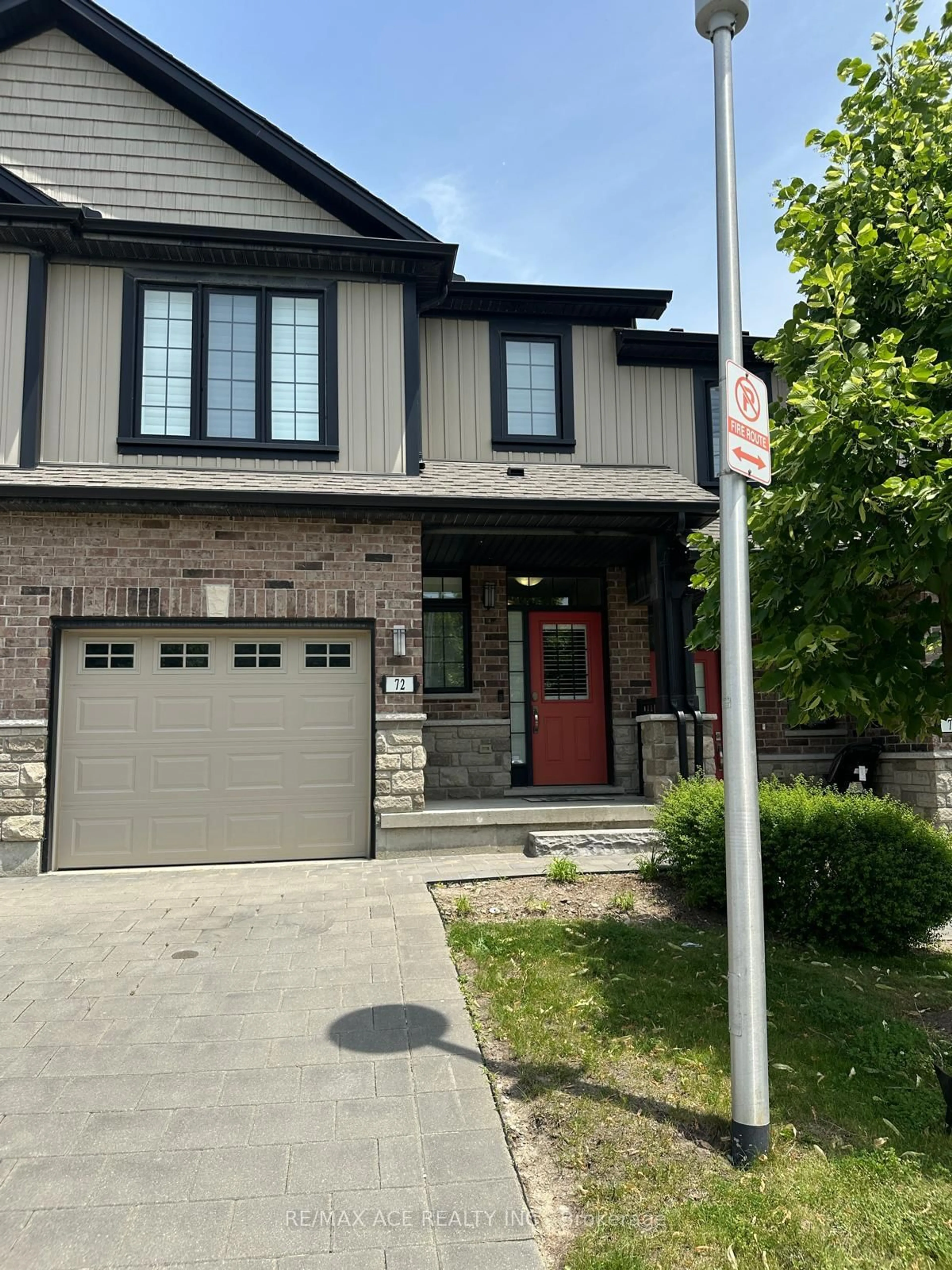Home with brick exterior material, street for 2235 Blackwater Rd #72, London North Ontario N5X 0L8