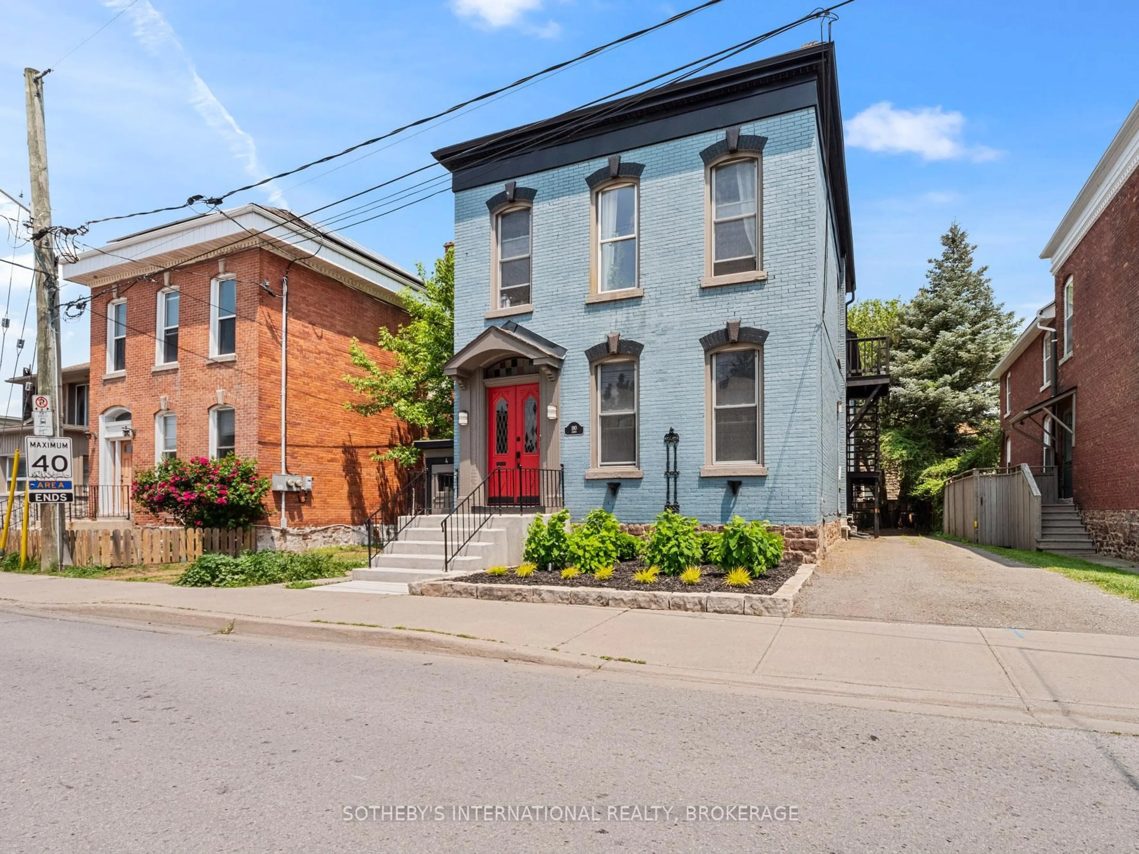 Home with brick exterior material, street for 180 James St, St. Catharines Ontario L2R 5C5