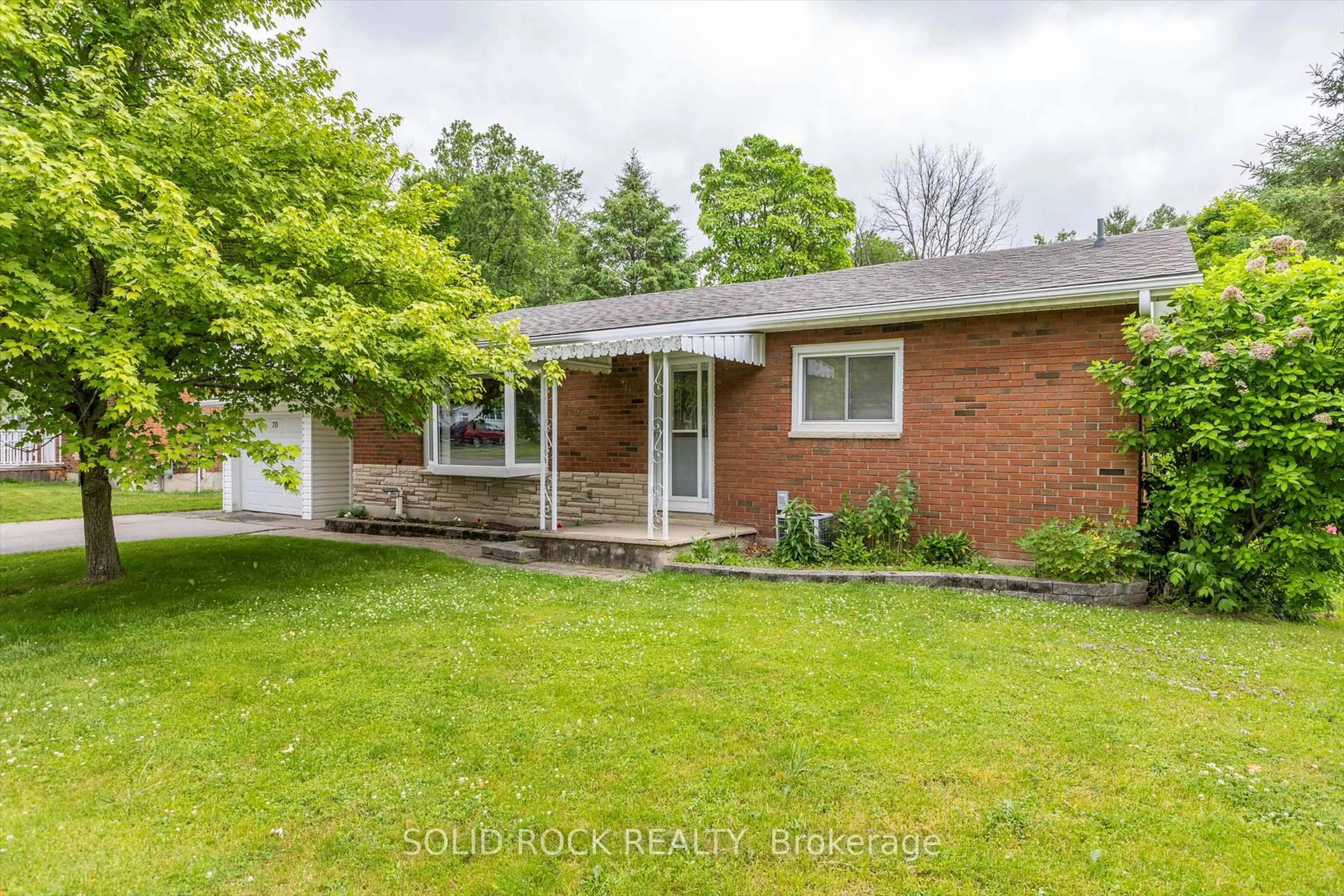 Home with brick exterior material, street for 70 Bursthall St, Limoges Ontario K0K 2M0