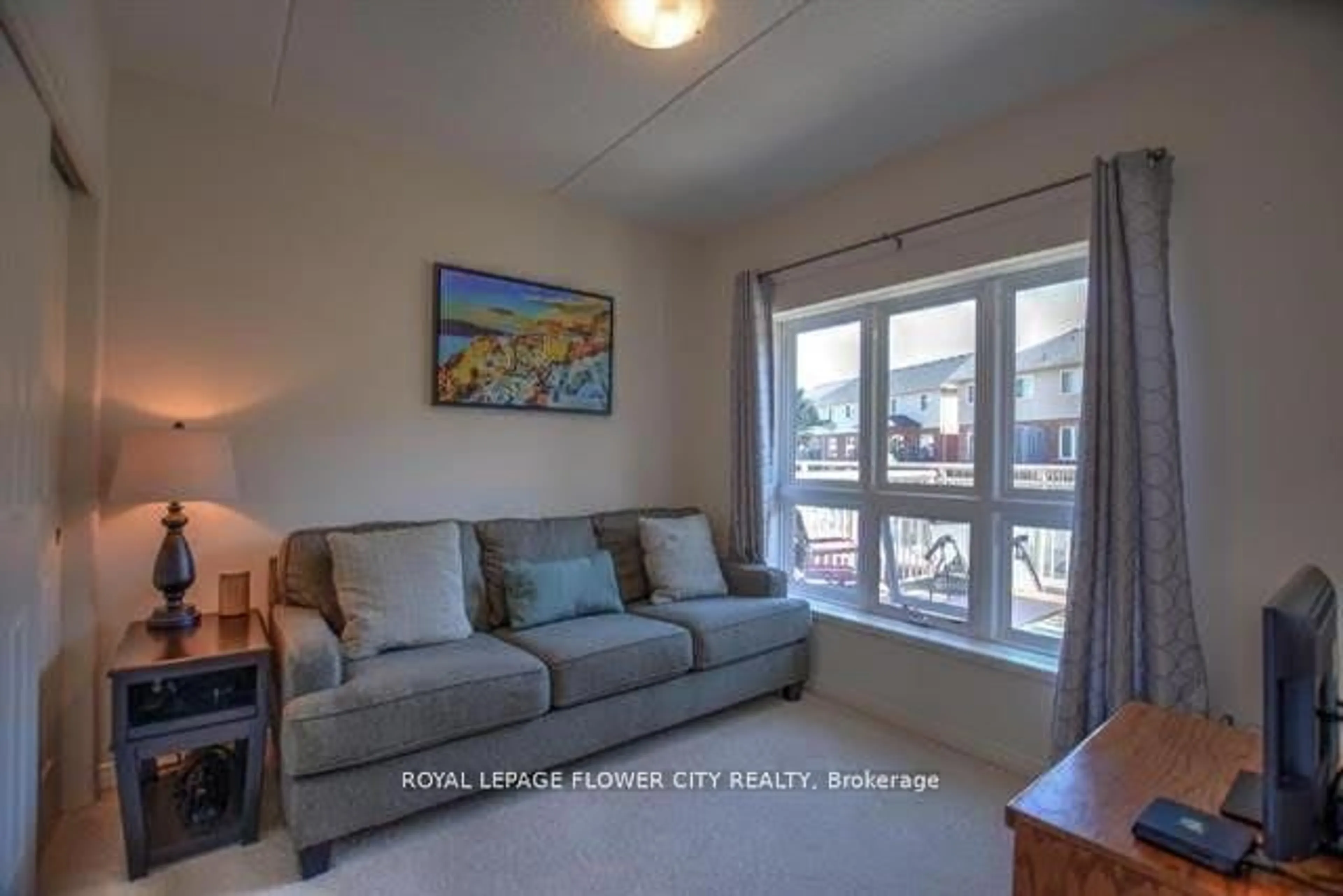 Living room with furniture, unknown for 155 Water St #206, Cambridge Ontario N1R 3E3