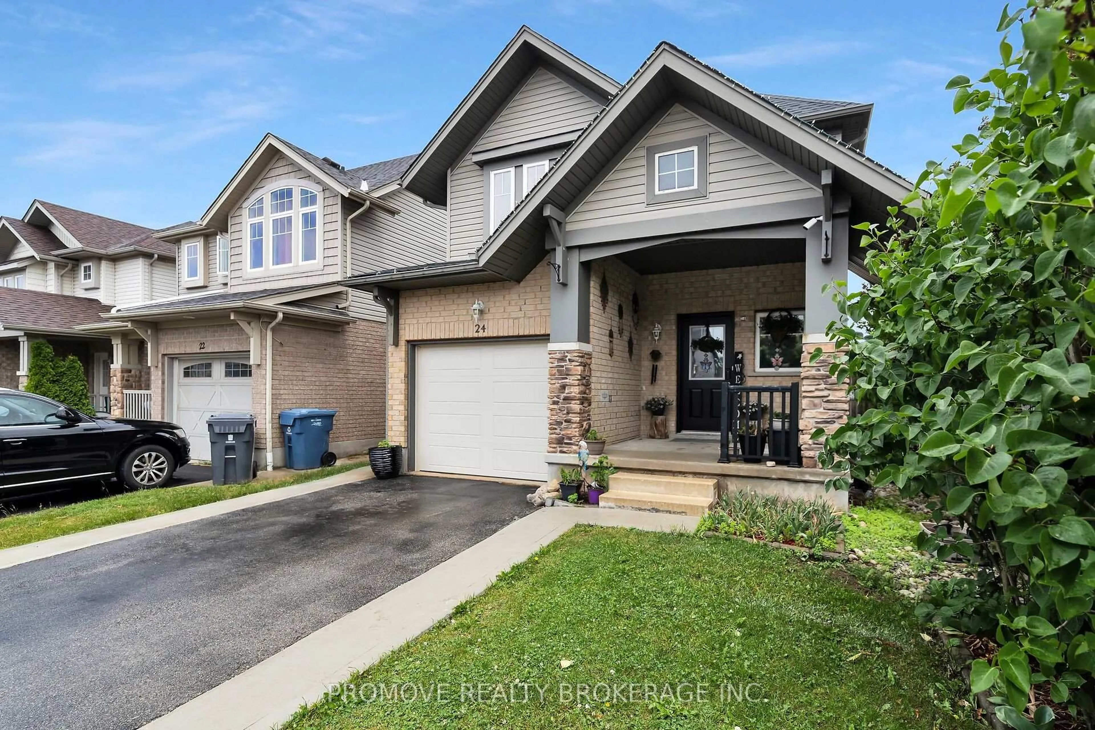 Home with brick exterior material, street for 24 WILKIE Cres, Guelph Ontario N1L 0B1