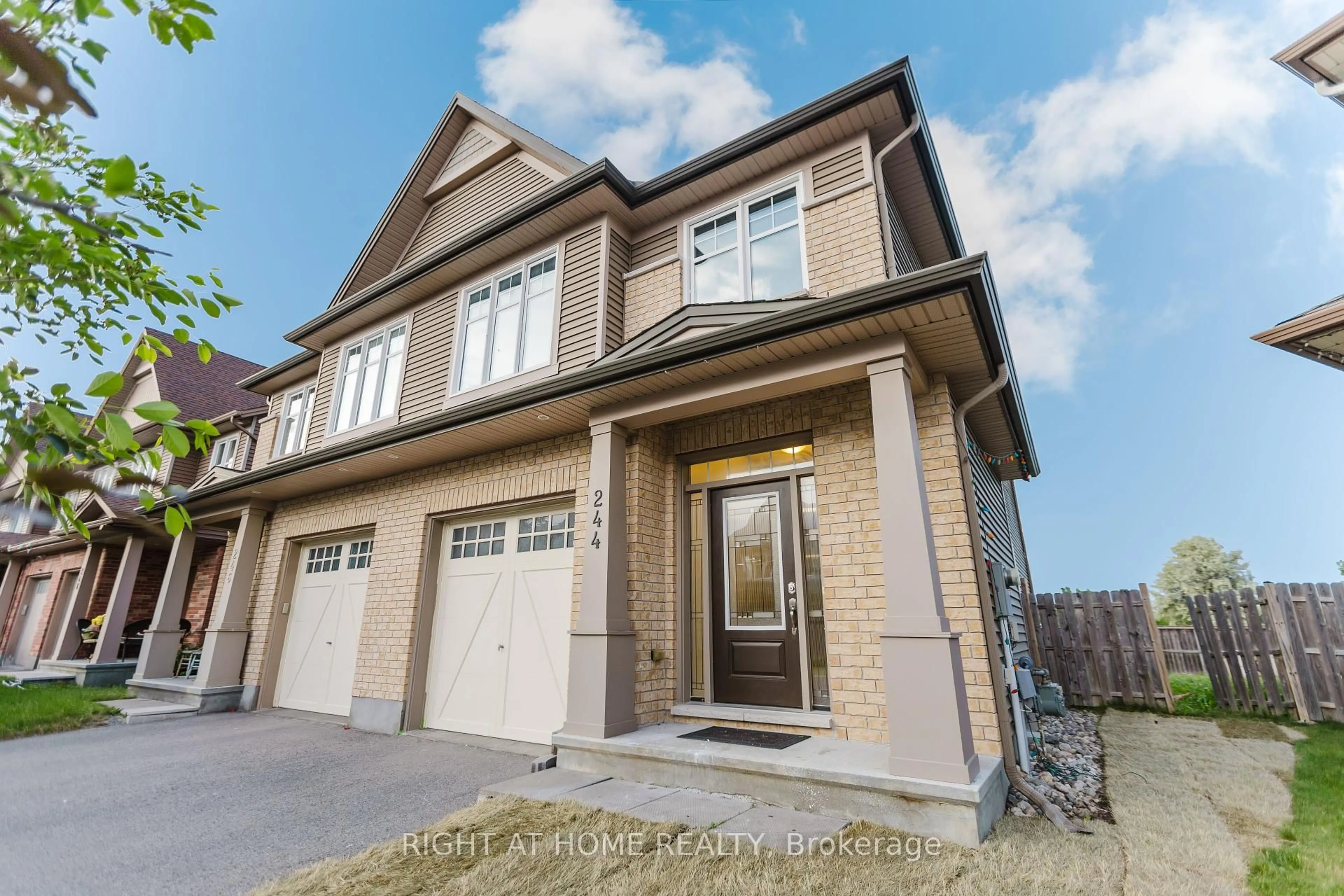 Home with brick exterior material, street for 244 Fergus Cres, Ottawa Ontario K2J 3L7