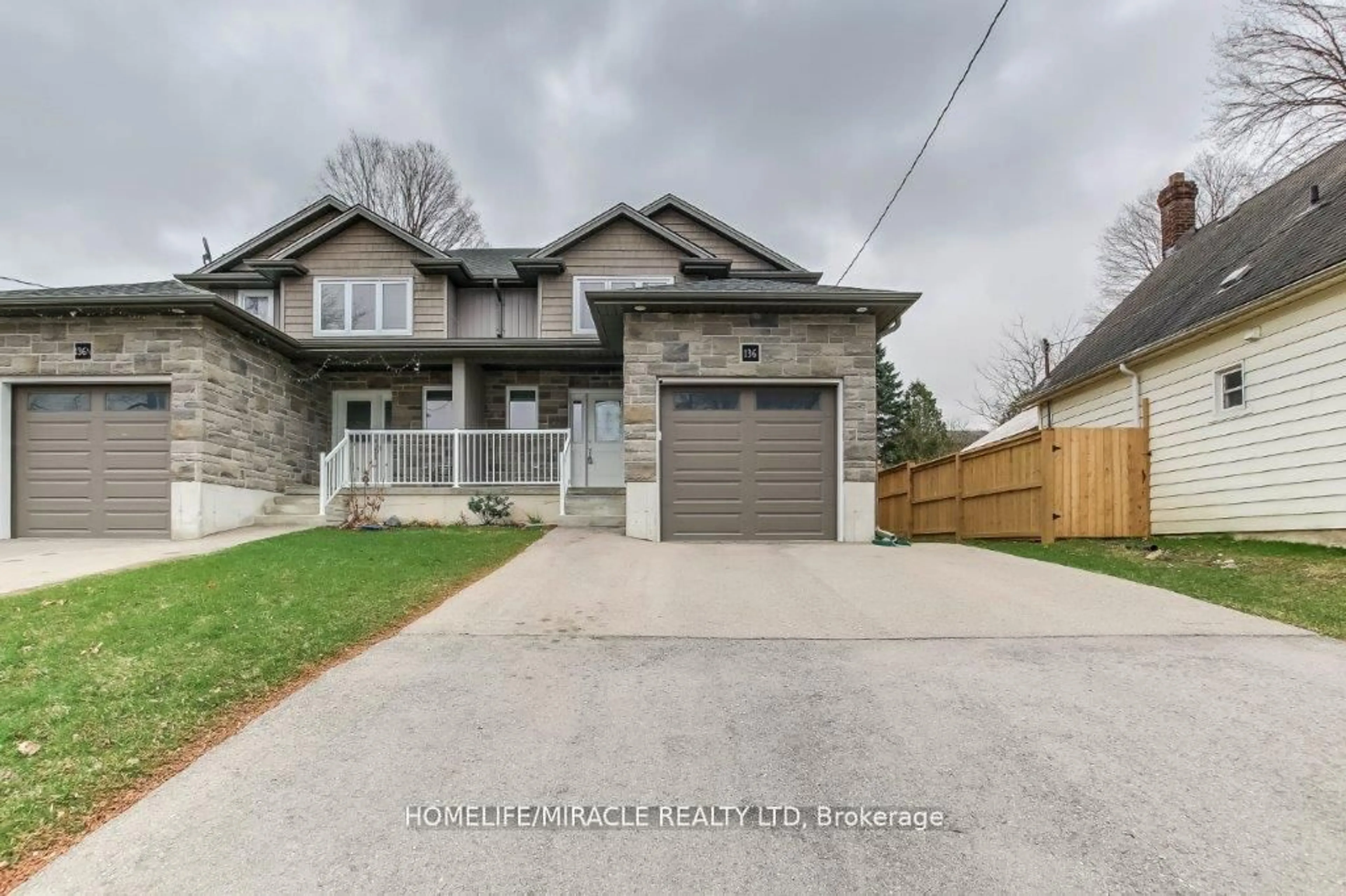 Home with brick exterior material, street for 136 Cherry St, Ingersoll Ontario N5C 1H7
