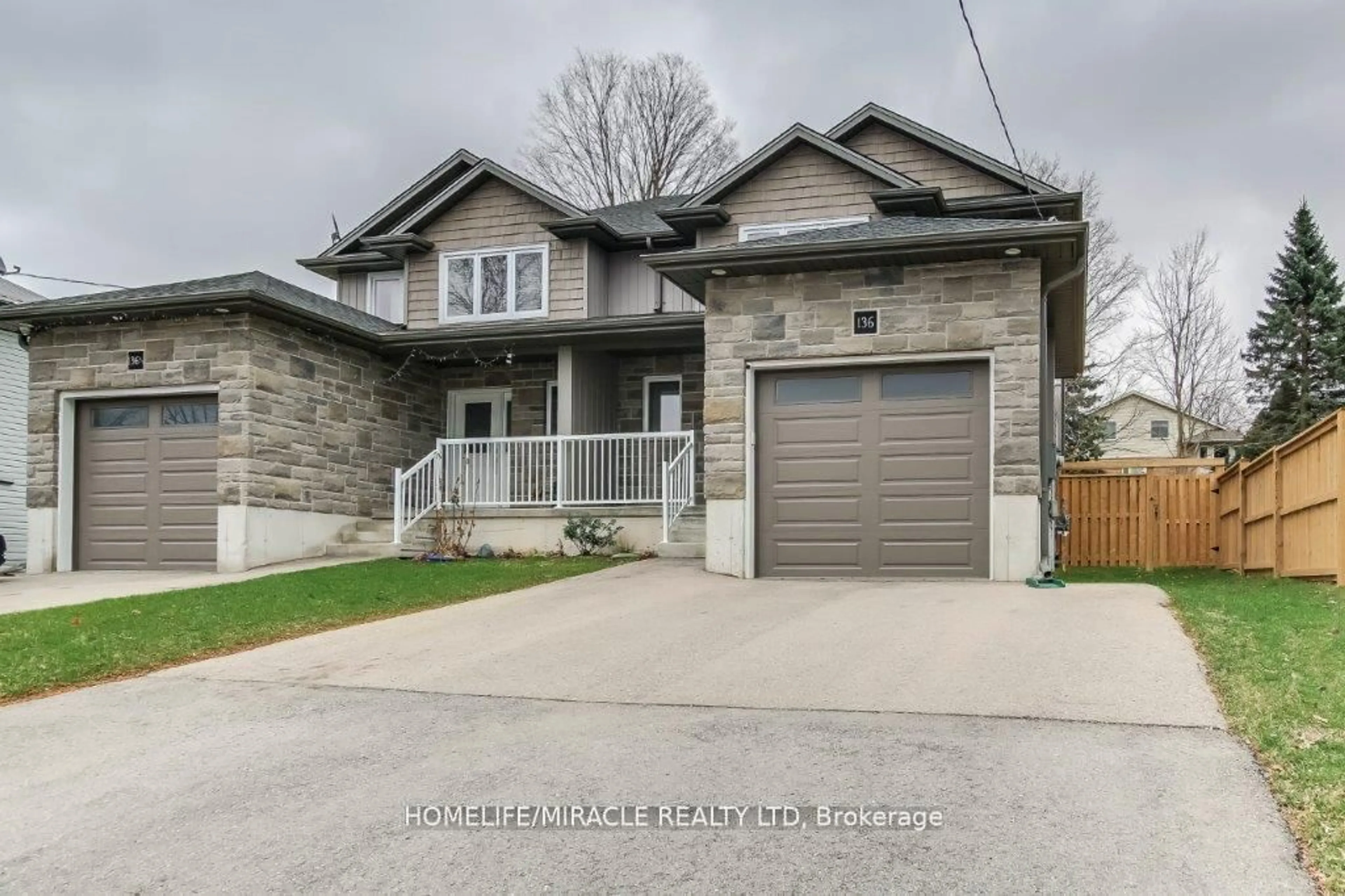 Home with brick exterior material, street for 136 Cherry St, Ingersoll Ontario N5C 1H7