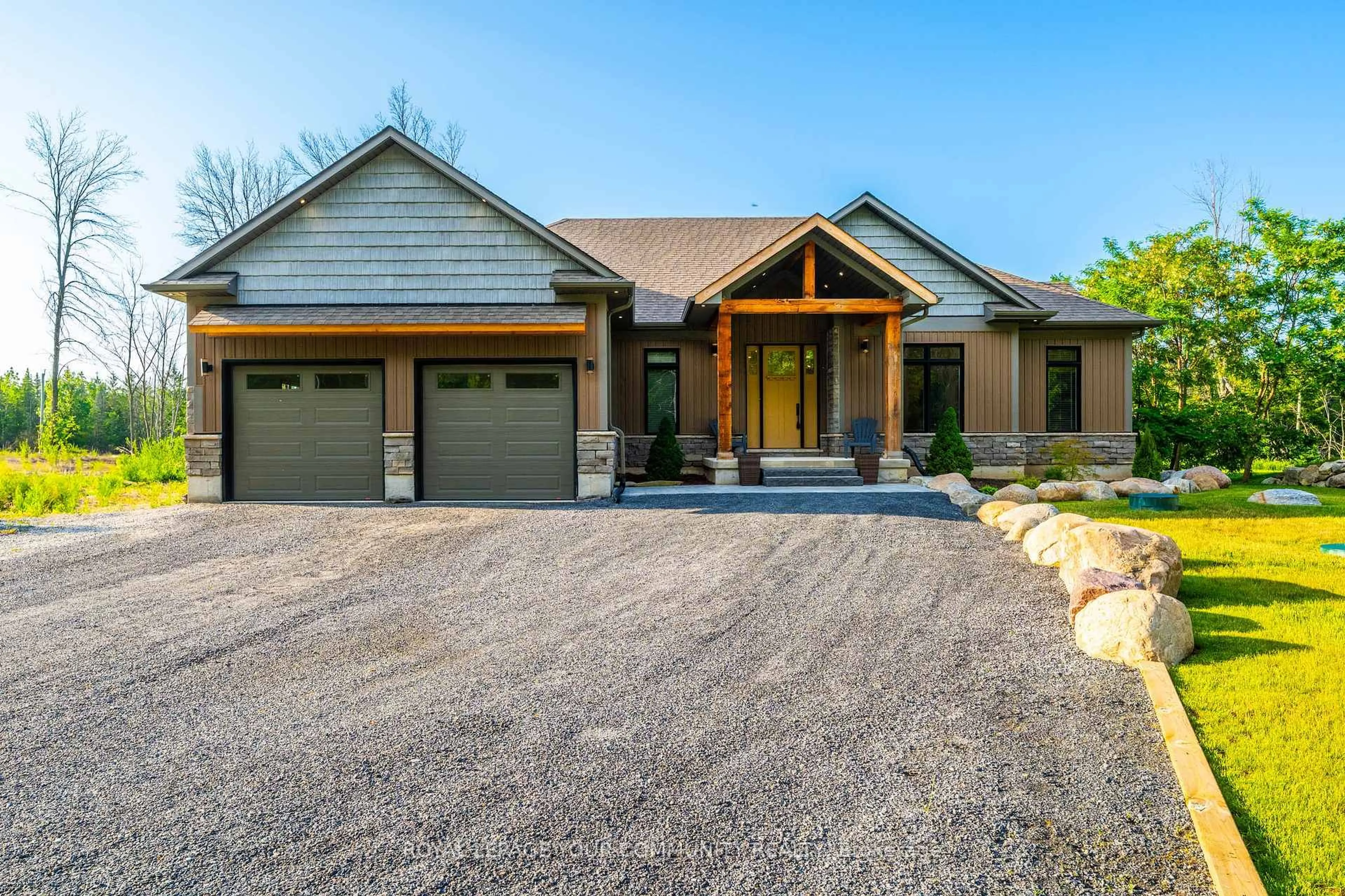 Home with brick exterior material, street for 135 Old Highway 26, Meaford Ontario N4L 1W7