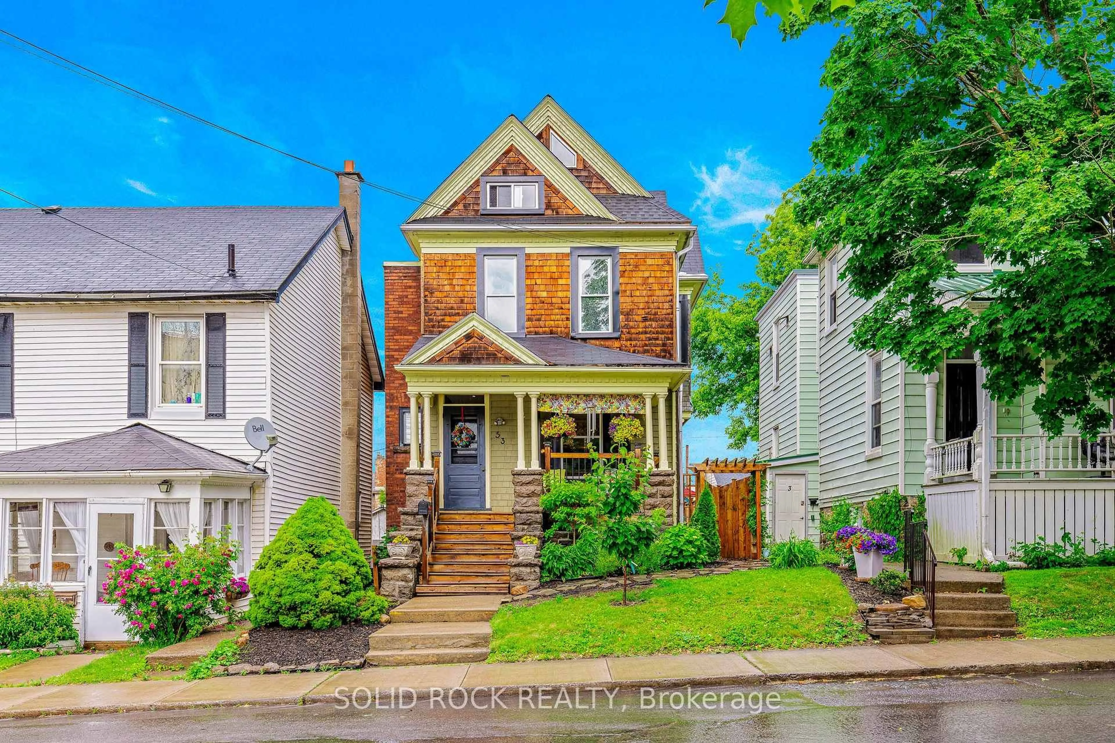 Home with brick exterior material, street for 53 Wall St, Brockville Ontario K6V 4S2