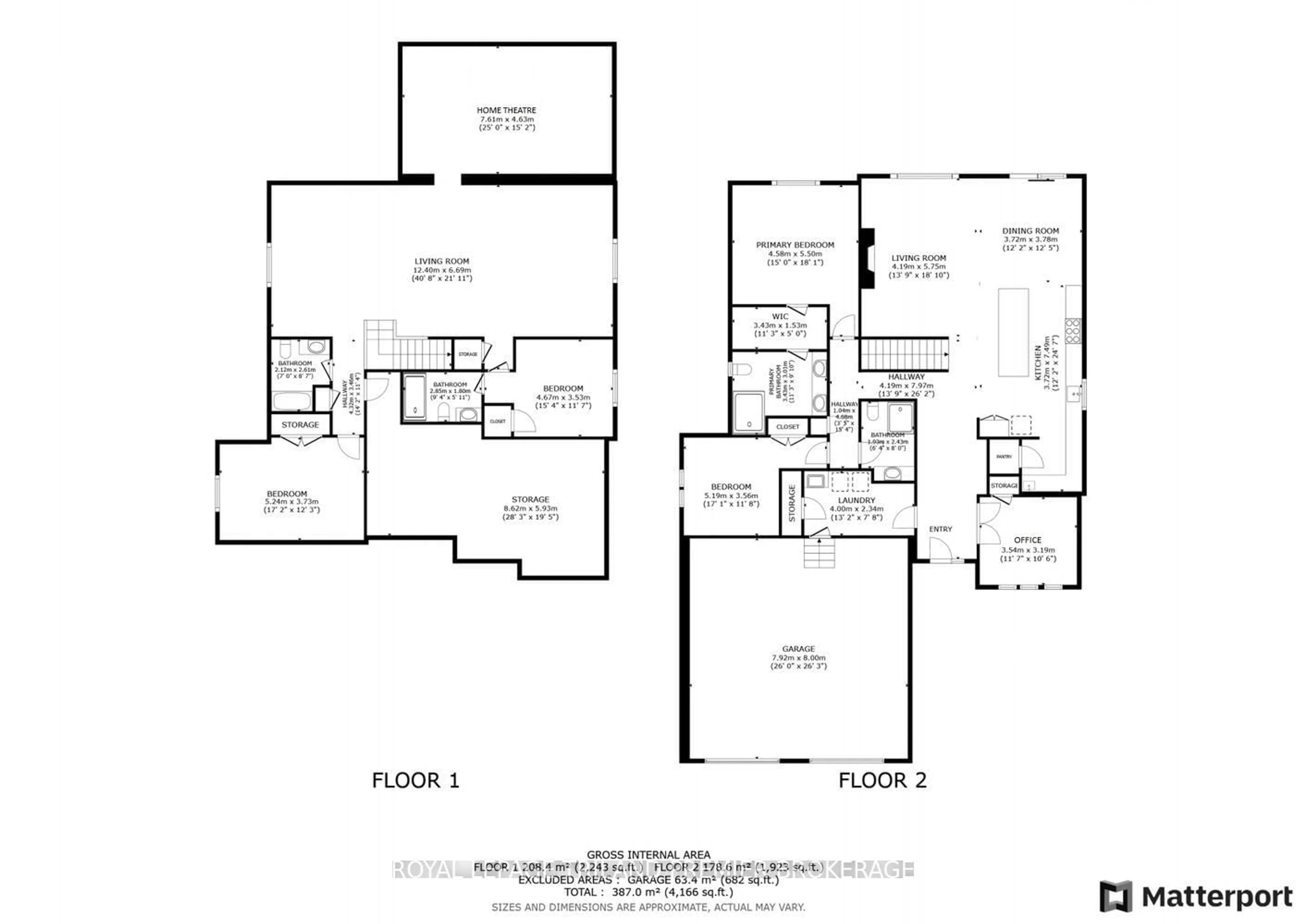 Floor plan for 9940 Ontario St, Lambton Shores Ontario N0M 2L0